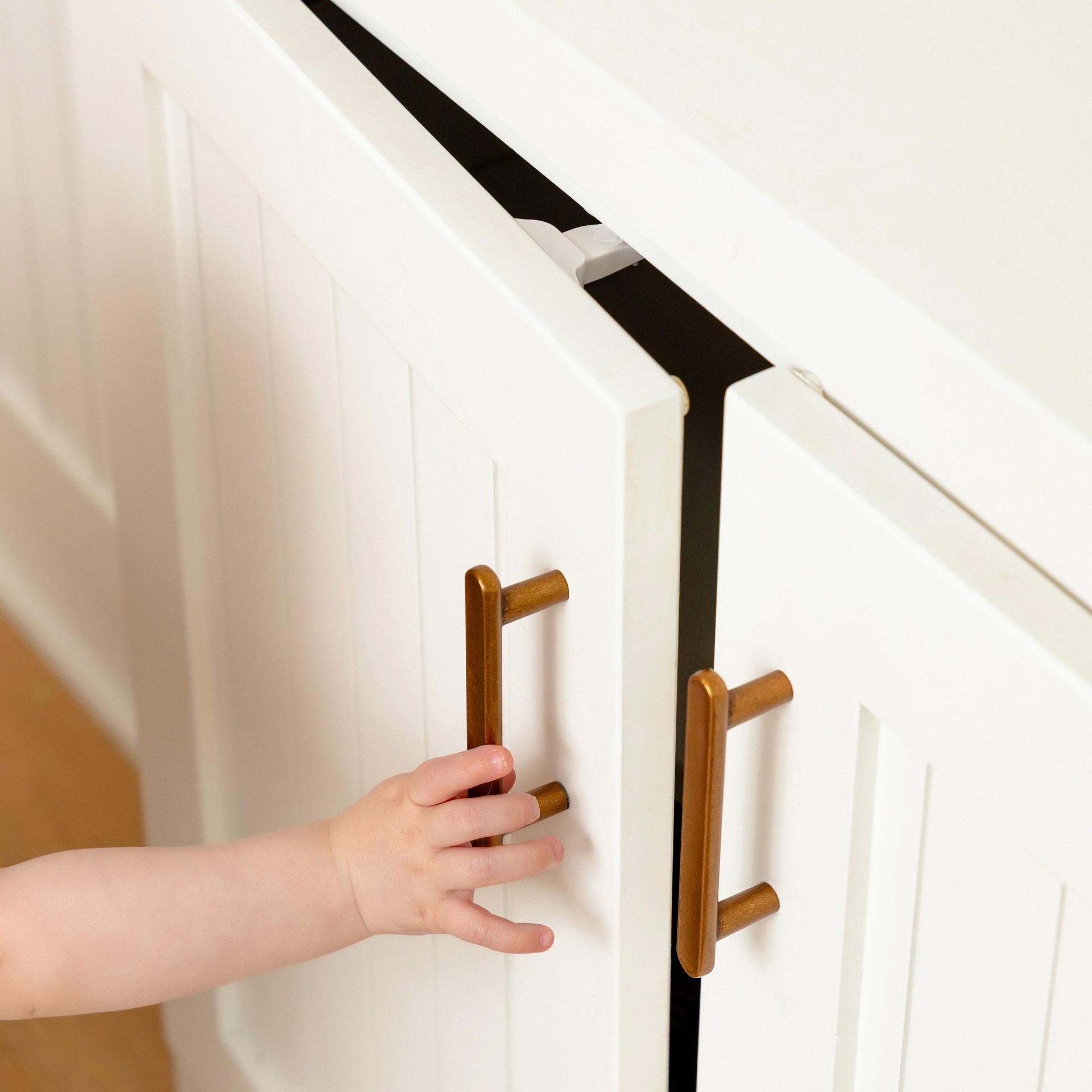 slide 5 of 6, Regalo Home Safety White Cabinet locks 12 -Pack, 1 ct