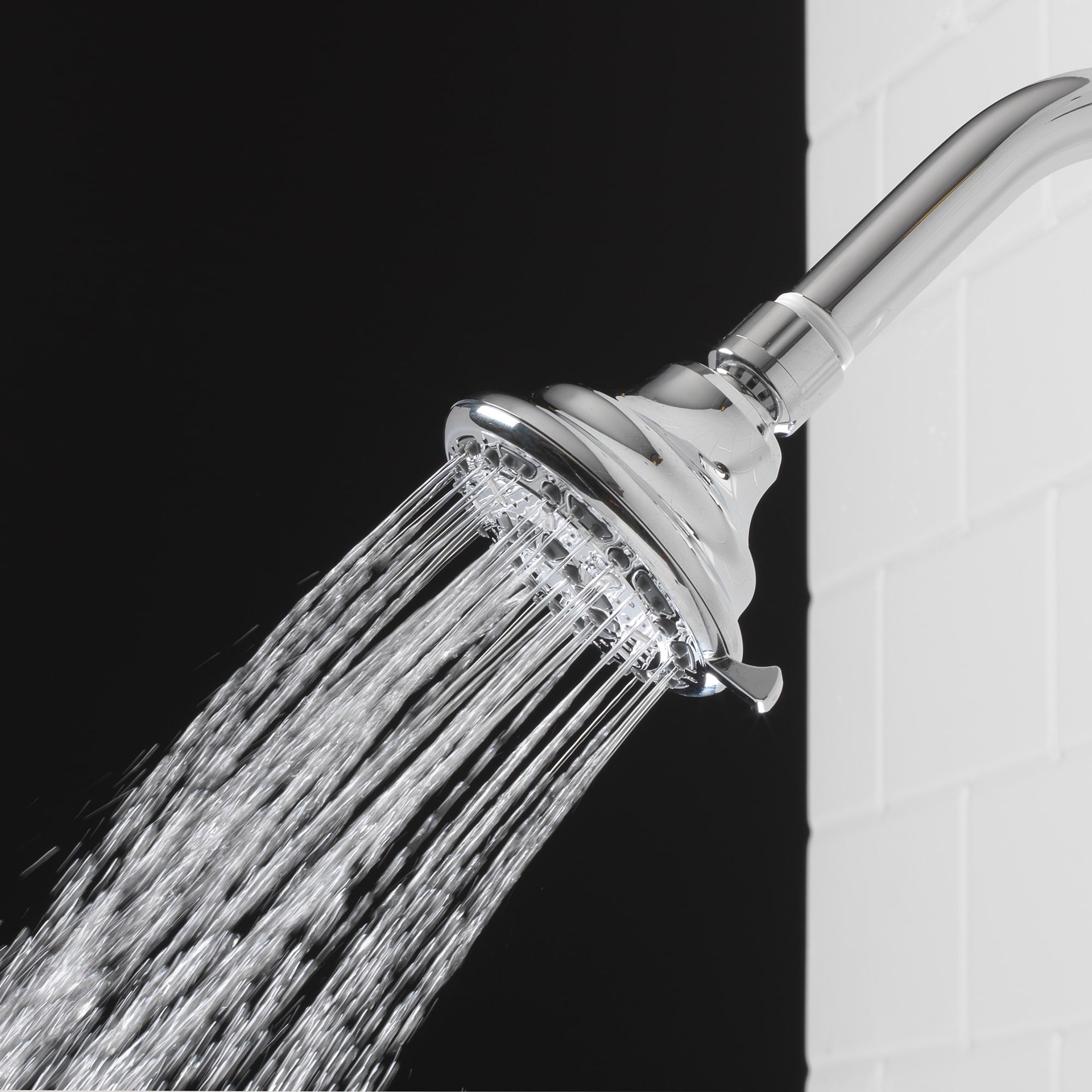 slide 2 of 5, Project Source 3 -Spray Chrome 3-in Round Shower Head 1.8 GPM, 1 ct