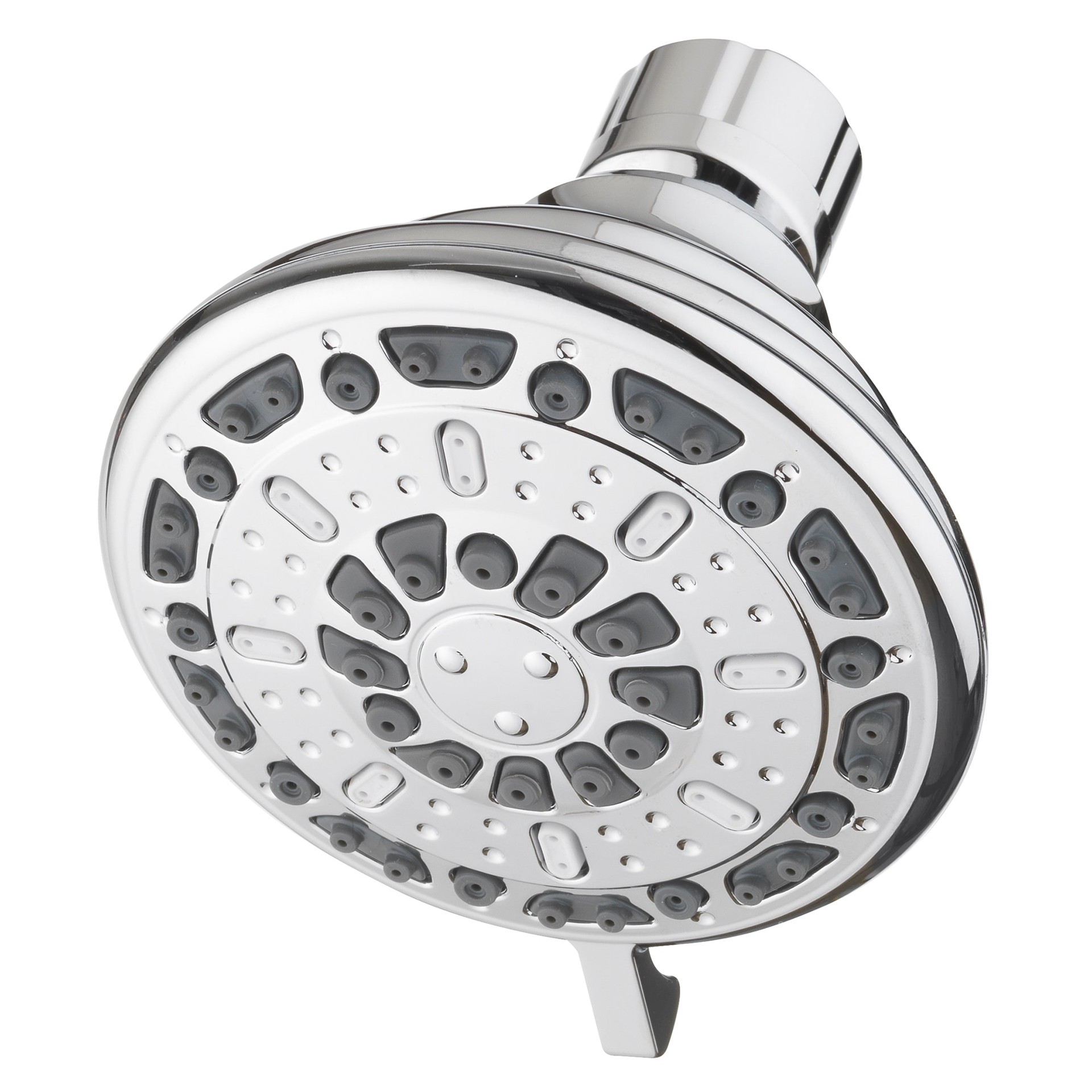 slide 4 of 5, Project Source 3 -Spray Chrome 3-in Round Shower Head 1.8 GPM, 1 ct