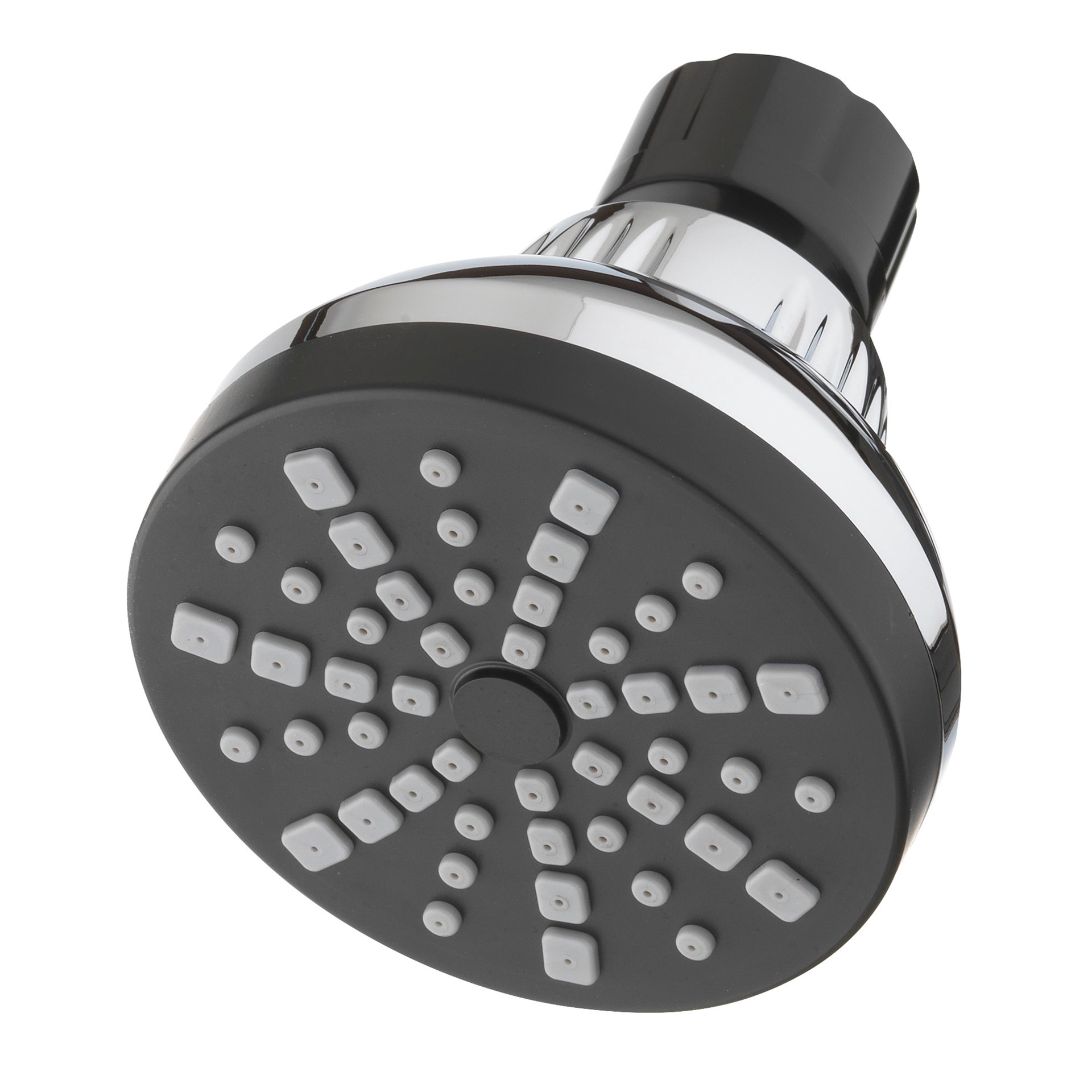 slide 5 of 6, Project Source 1 -Spray Chrome 3-in Round Shower Head 1.8 GPM, 1 ct