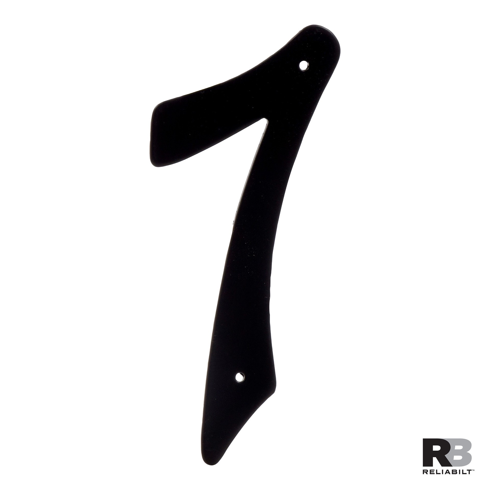 slide 3 of 6, RELIABILT 4-in Black Number 7, 1 ct
