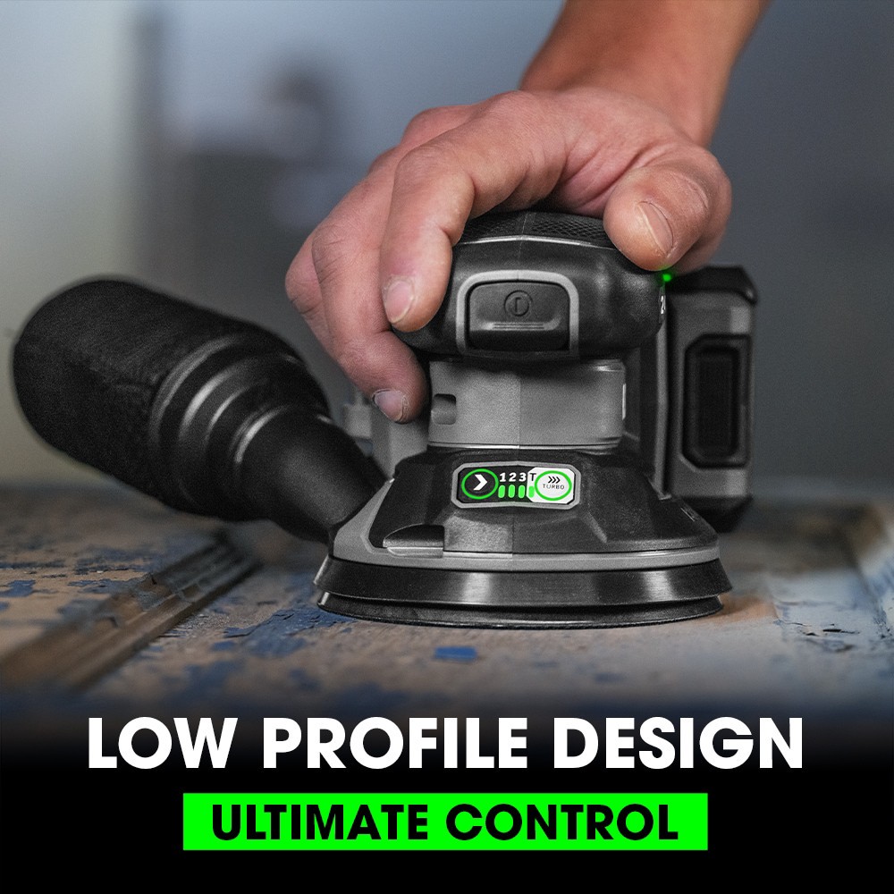 slide 6 of 6, FLEX 24-Volt Brushless Variable Speed Random orbital Cordless Sander with Dust Management (Battery Not Included), 1 ct