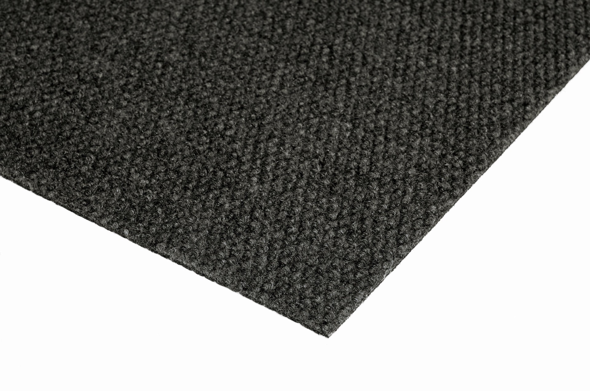 slide 6 of 6, Style Selections Varna 18-in x 18-in Black Ice Black Residential Peel and stick Indoor or outdoor Carpet Tile ( 22.5-sq ft ), 1 ct