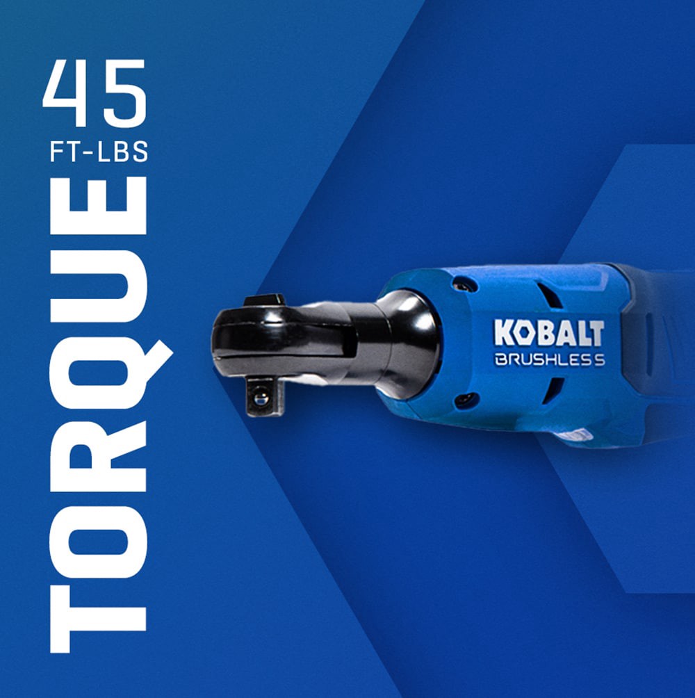 slide 5 of 6, Kobalt 24-volt Variable Speed Brushless 3/8-in Drive Cordless Ratchet Wrench (Battery Not Included and Charger Not Included), 1 ct