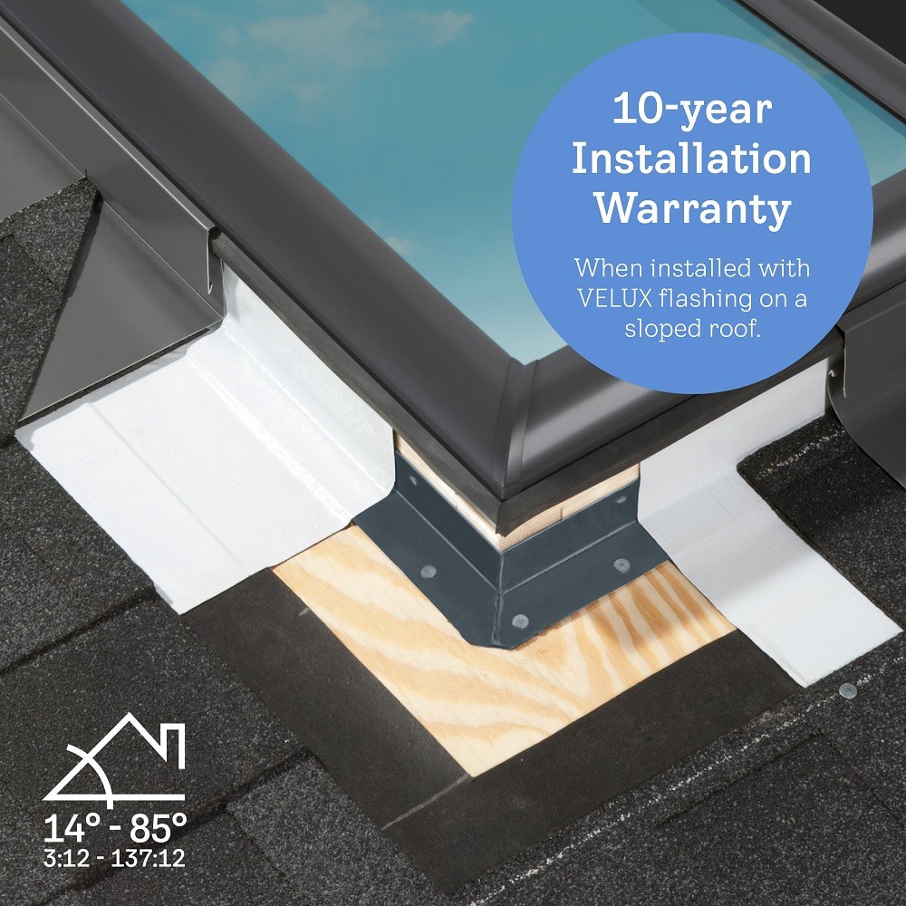 slide 2 of 6, VELUX 30.06-in x 54.44-in Deck mount skylight flashing kit, 1 ct