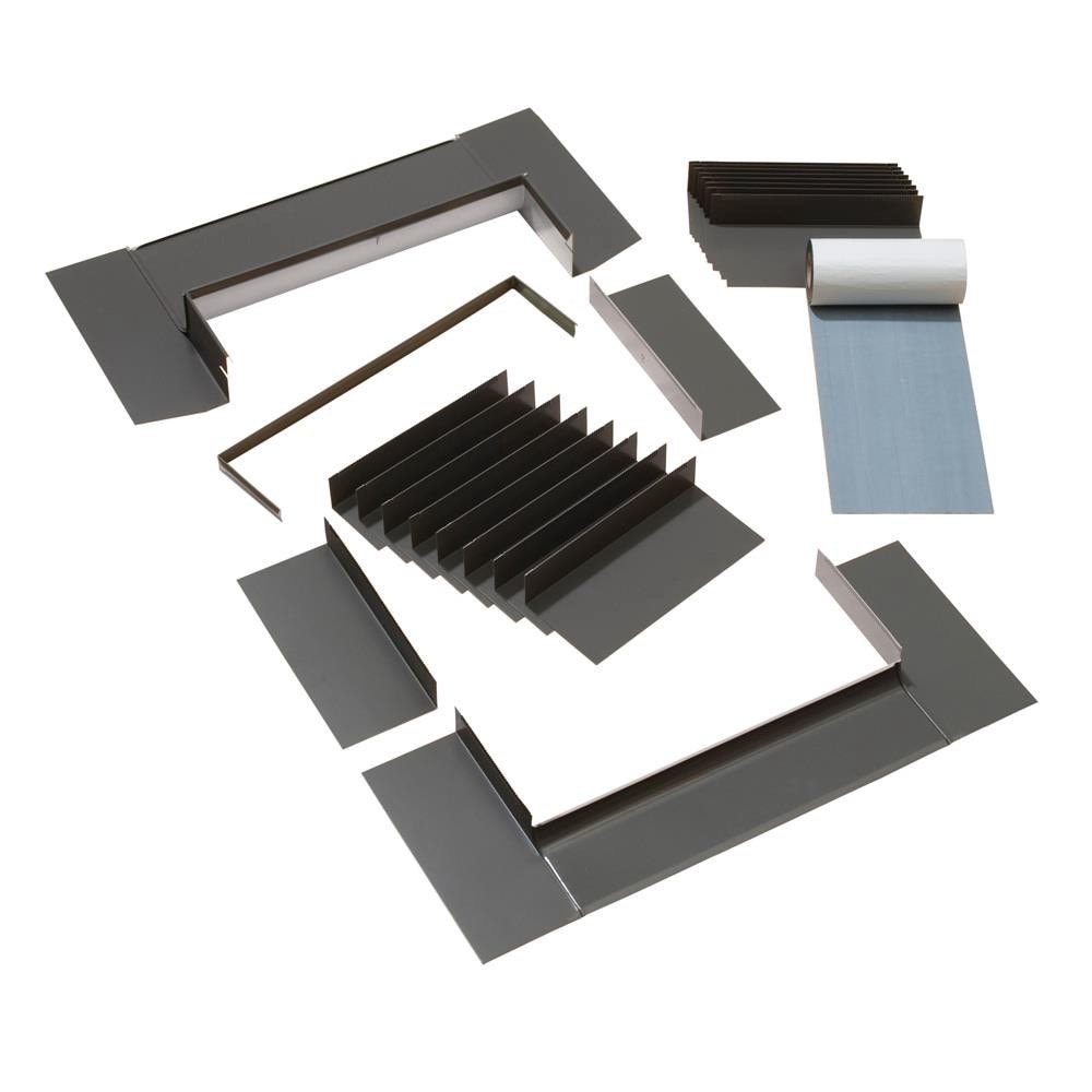 slide 1 of 6, VELUX 30.06-in x 54.44-in Deck mount skylight flashing kit, 1 ct