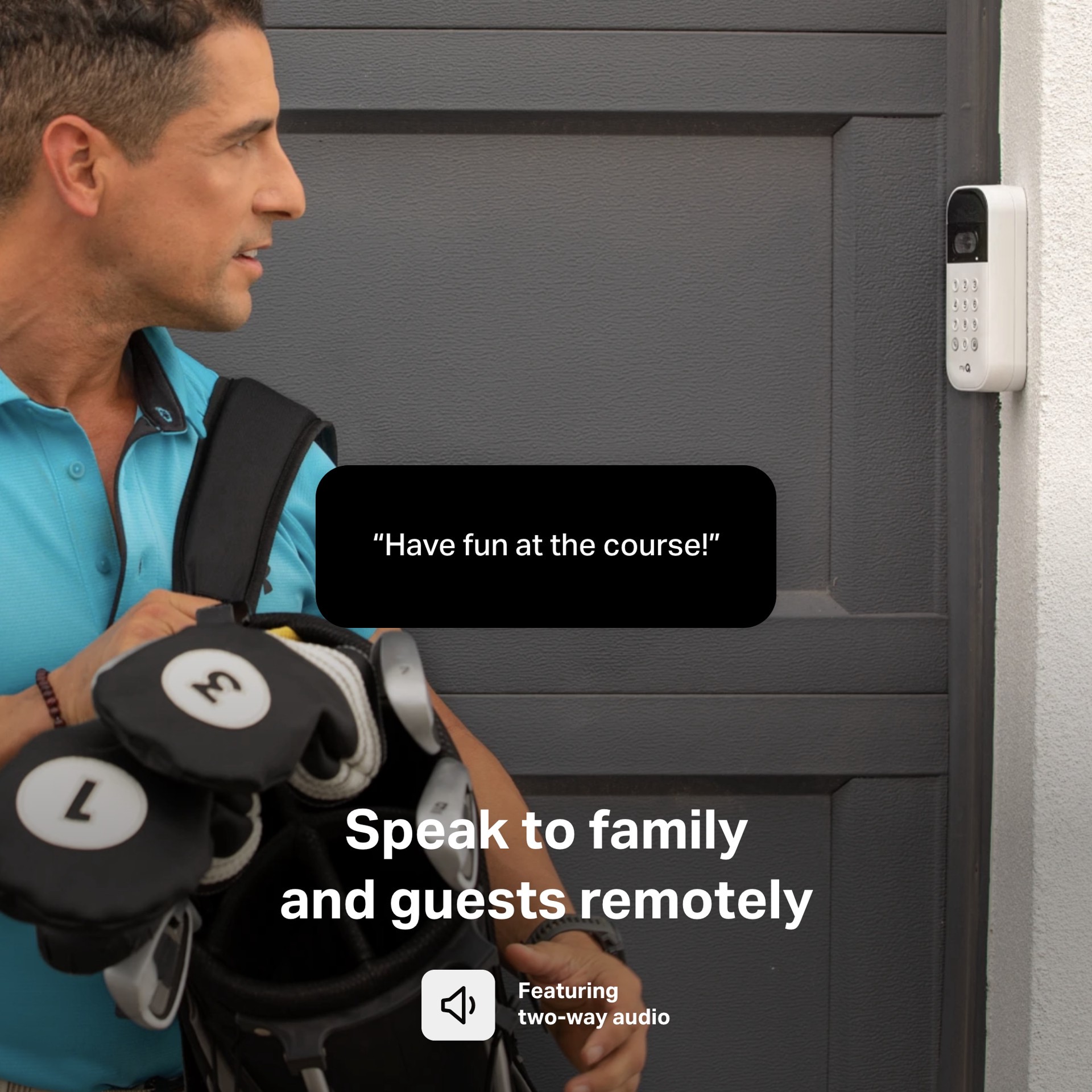 slide 5 of 6, Chamberlain myQ Video Smart Wireless Garage Door Opener Keypad, 1 ct