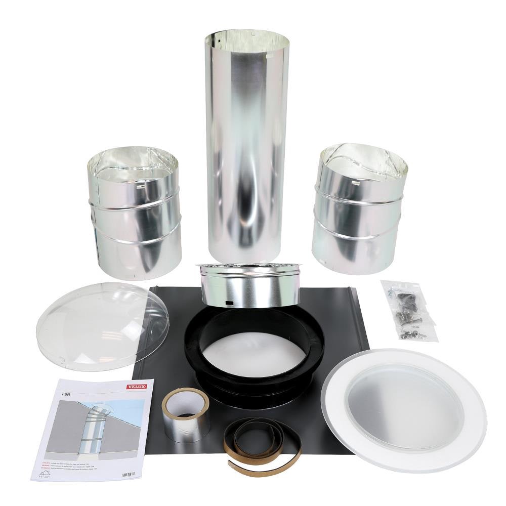 slide 2 of 6, VELUX TSR 10-in x 48-in Acrylic Self-flashing Aluminum Tubular Skylight, 1 ct