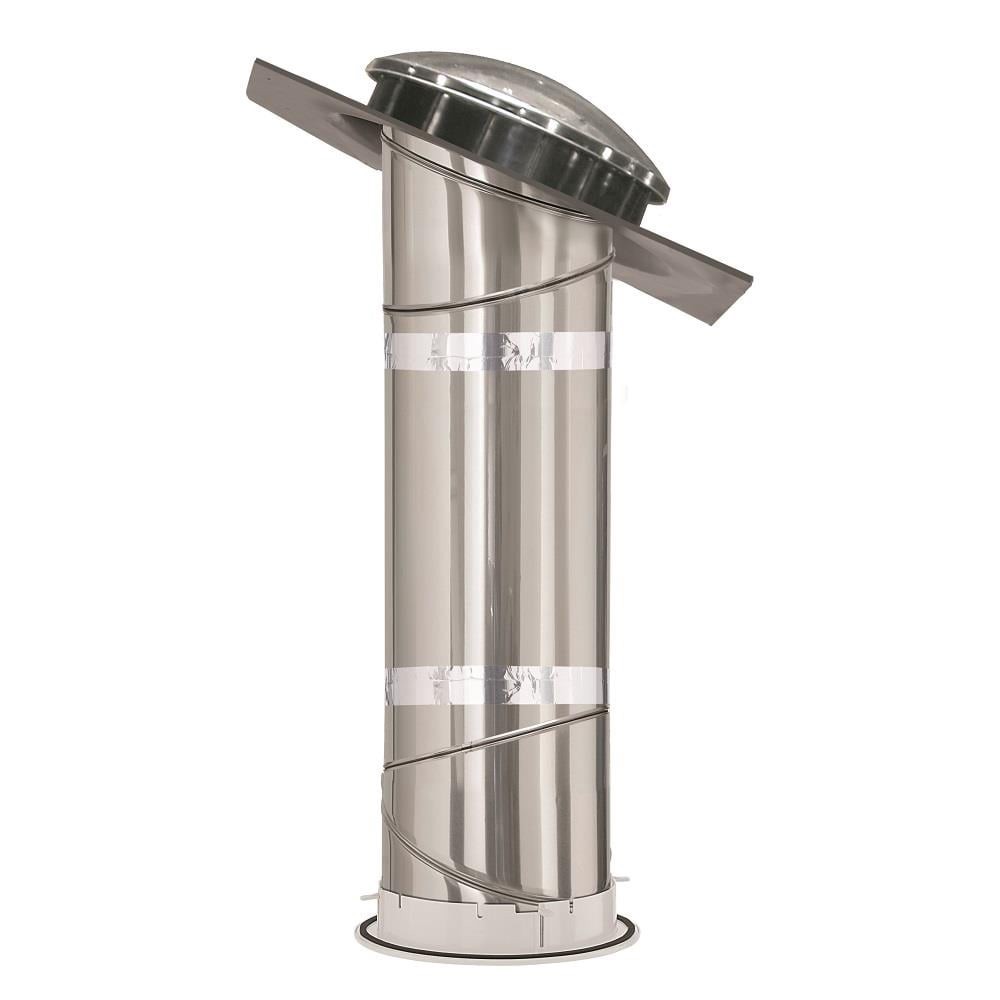 slide 1 of 6, VELUX TSR 10-in x 48-in Acrylic Self-flashing Aluminum Tubular Skylight, 1 ct