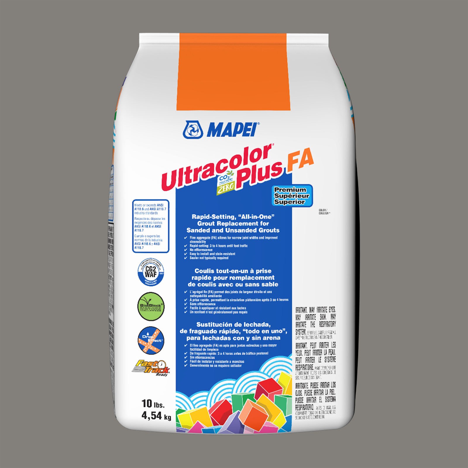 slide 1 of 6, MAPEI Ultracolor Plus FA Iron #5107 All-in-one Grout (10-lb), 1 ct