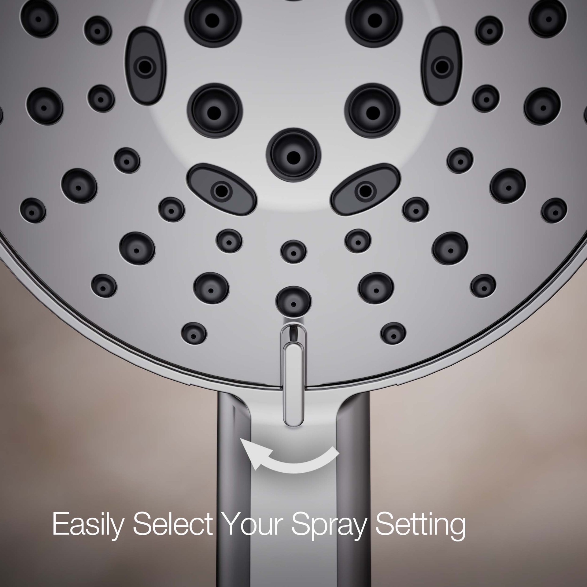 slide 6 of 6, KOHLER Premise 3 -Spray Polished Chrome 4.31-in Round Handheld Shower Head 1.75 GPM, 1 ct