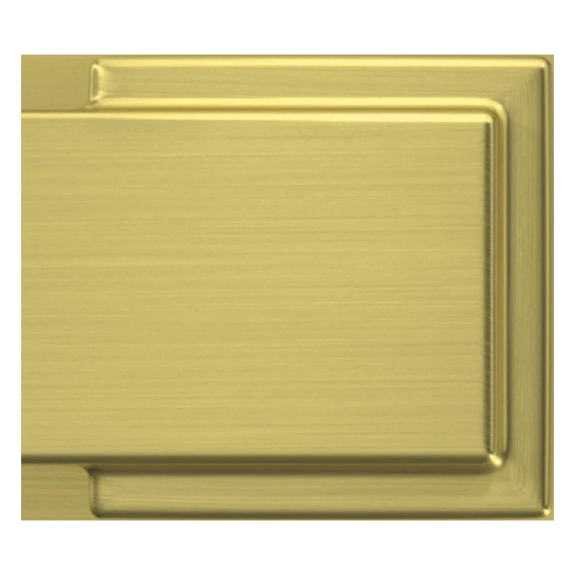 slide 5 of 6, Schlage Century-Bowery Satin Brass Exterior Entry Door Handleset, 1 ct