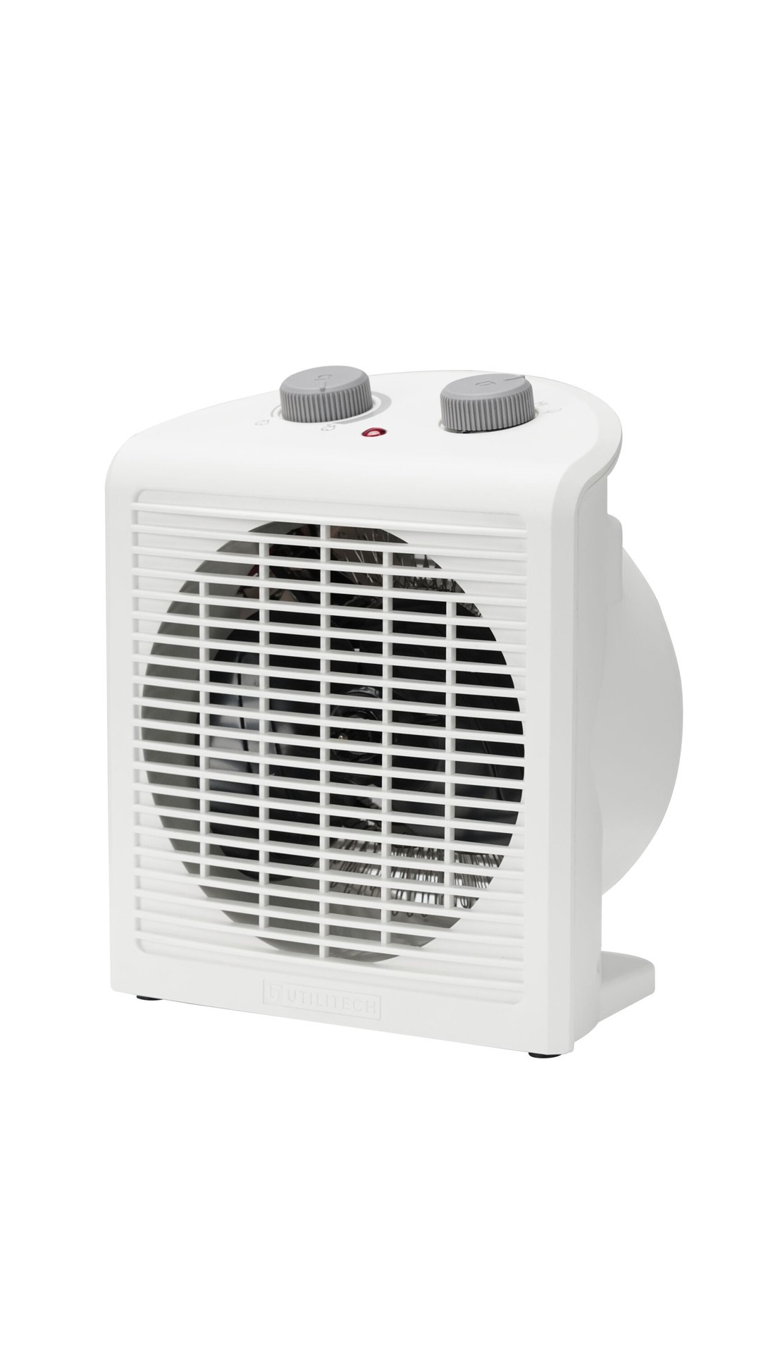 slide 5 of 6, Utilitech 1500 -Watt Fan Compact personal Indoor Electric Space Heater with Thermostat, 1 ct