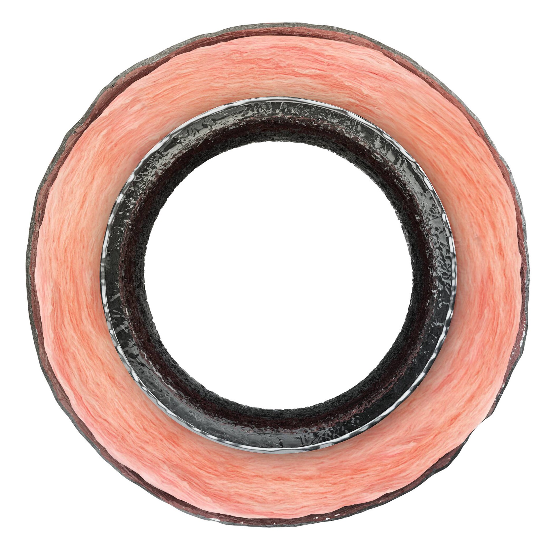 slide 3 of 6, IMPERIAL 5-in x 25.0-ft Polyester Insulated Flexible Duct 8 - R, 1 ct