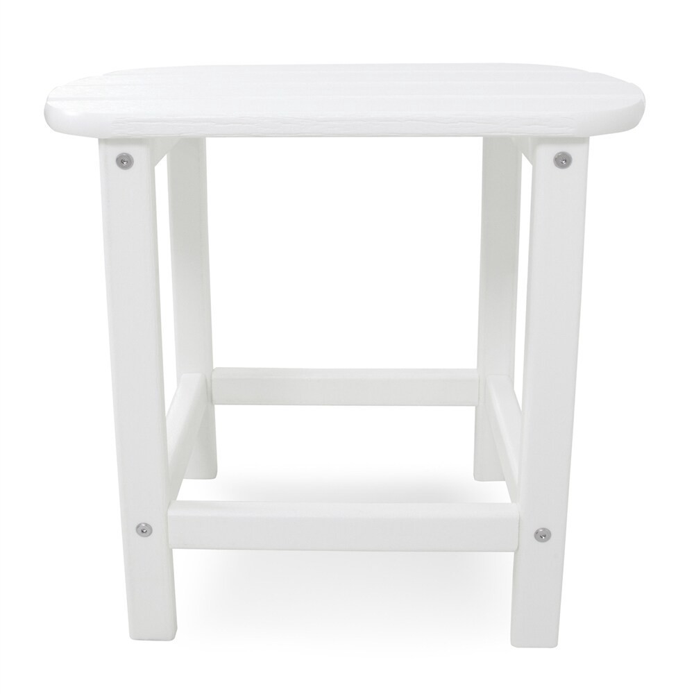 slide 2 of 6, POLYWOOD South Beach Rectangle Outdoor End Table 15.13-in W x 19.12-in L, 1 ct