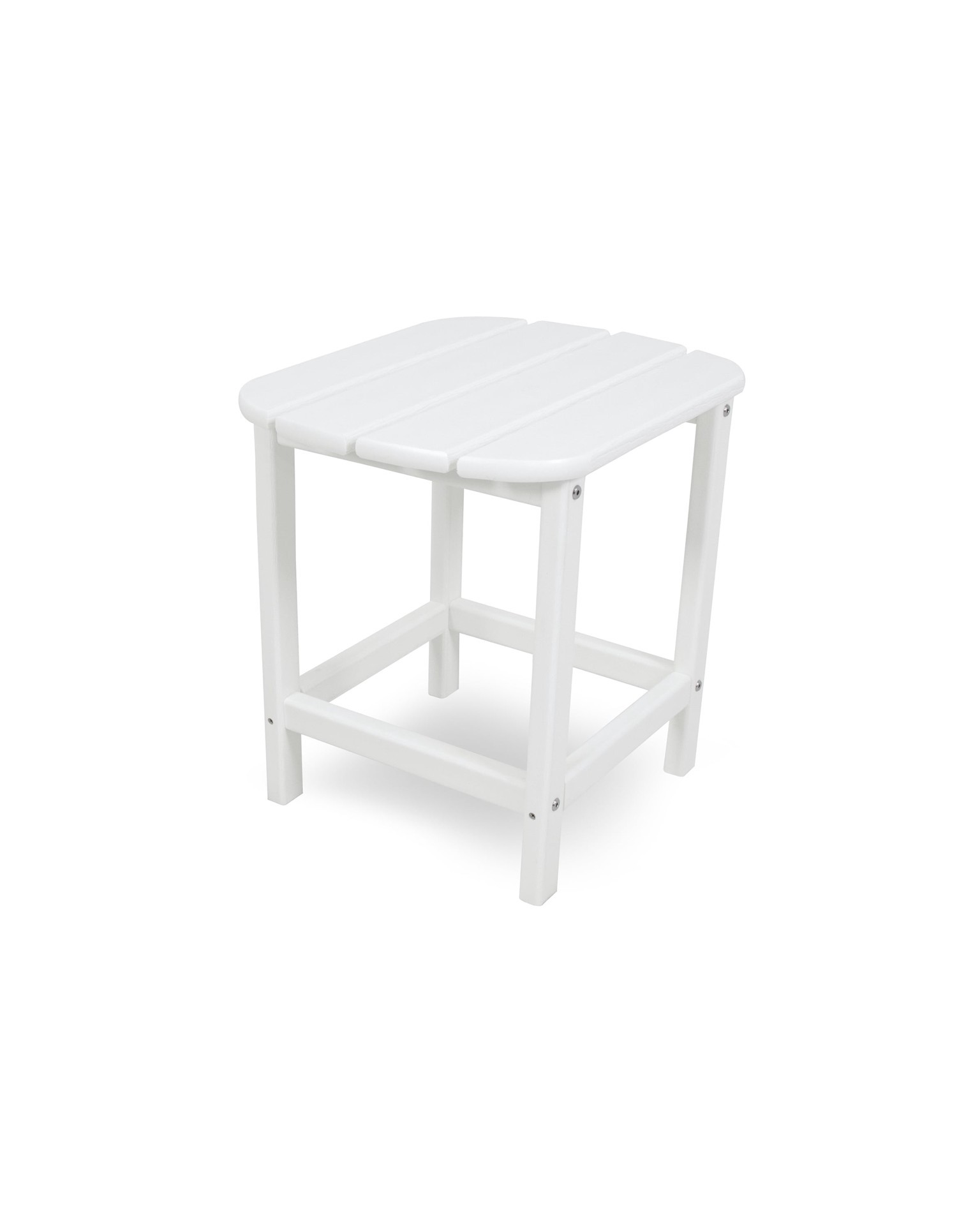 slide 1 of 6, POLYWOOD South Beach Rectangle Outdoor End Table 15.13-in W x 19.12-in L, 1 ct