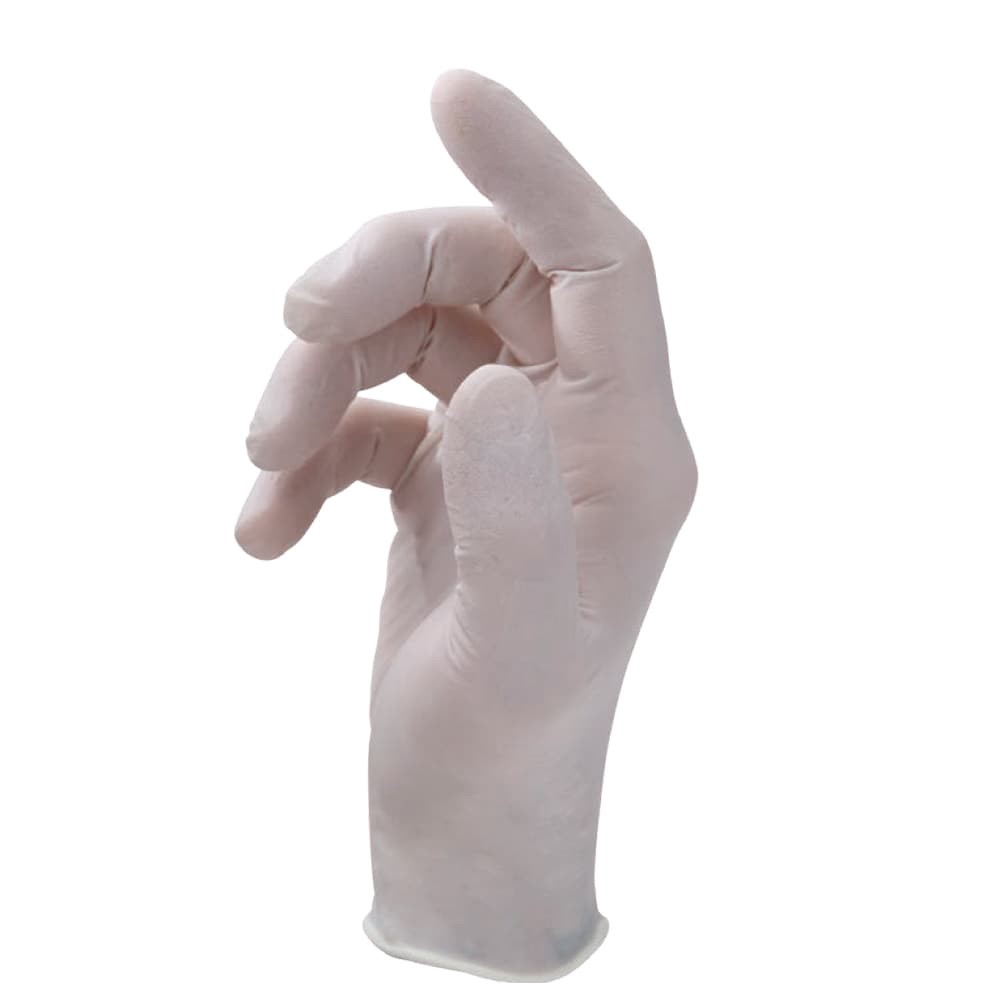 slide 2 of 5, Project Source Heavy Duty One size fits all 100 -Count Textured -Grip Food Grade Latex Disposable cleaning gloves 50 -Pairs, 1 ct