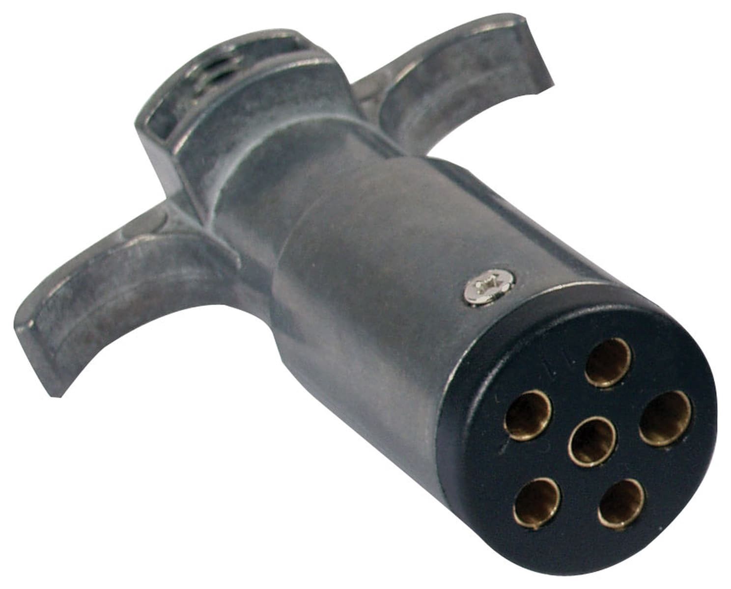 slide 1 of 1, Uriah Products Connector Harness 6 Way Round Zinc Trailer End, 1 ct