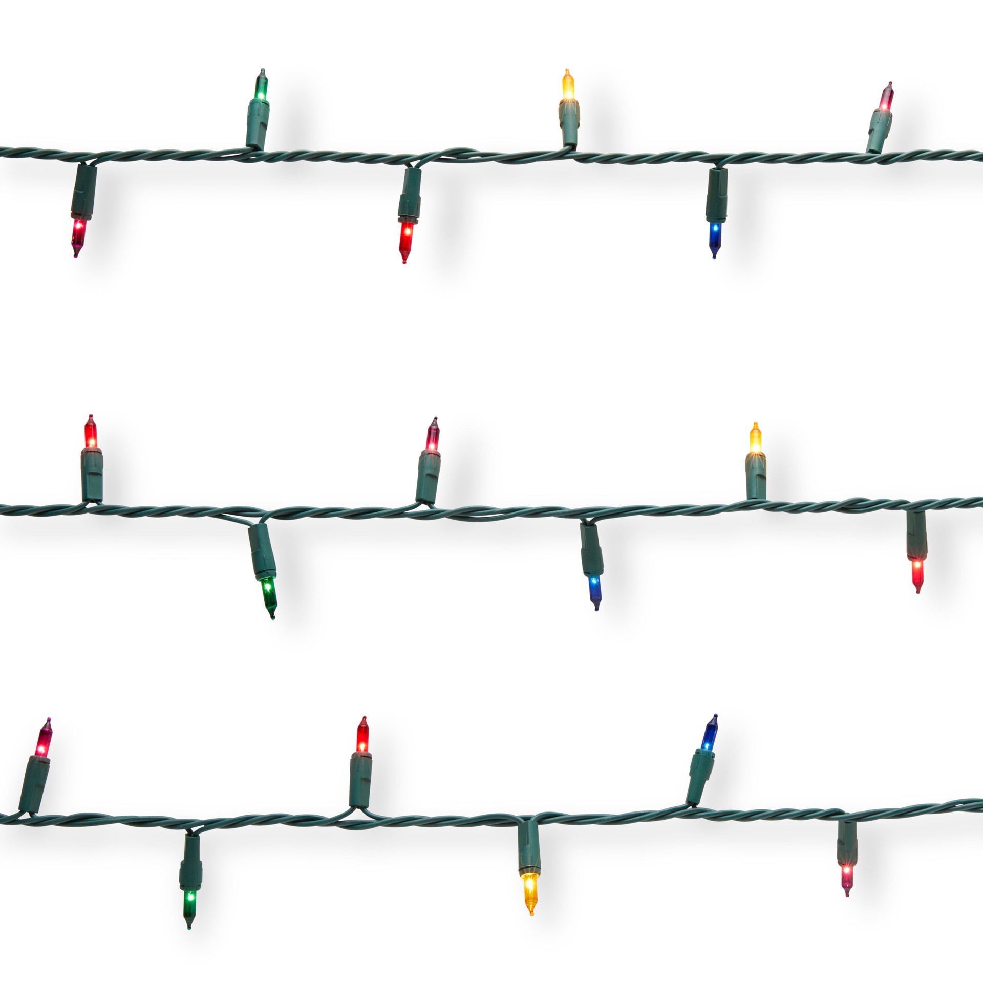 slide 2 of 5, GE 300-count String-A-Long Multi-Color Incandescent String Christmas Lights, 1 ct