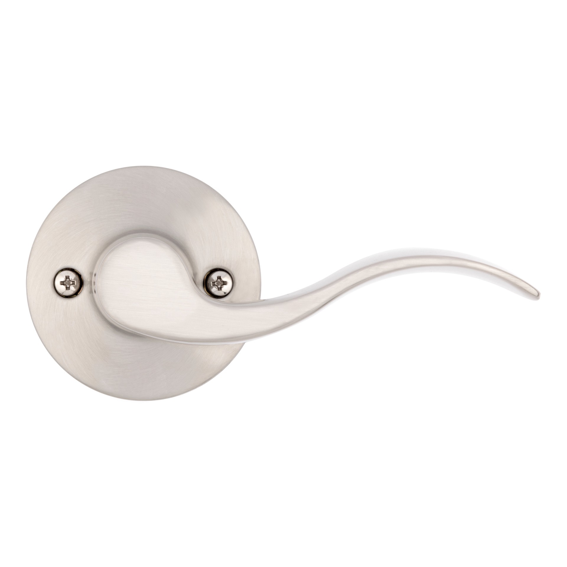 slide 6 of 6, RELIABILT Olivia Satin Nickel Interior or Hall/Closet Passage Door Handle Contractor Pack 6 -Pack, 1 ct