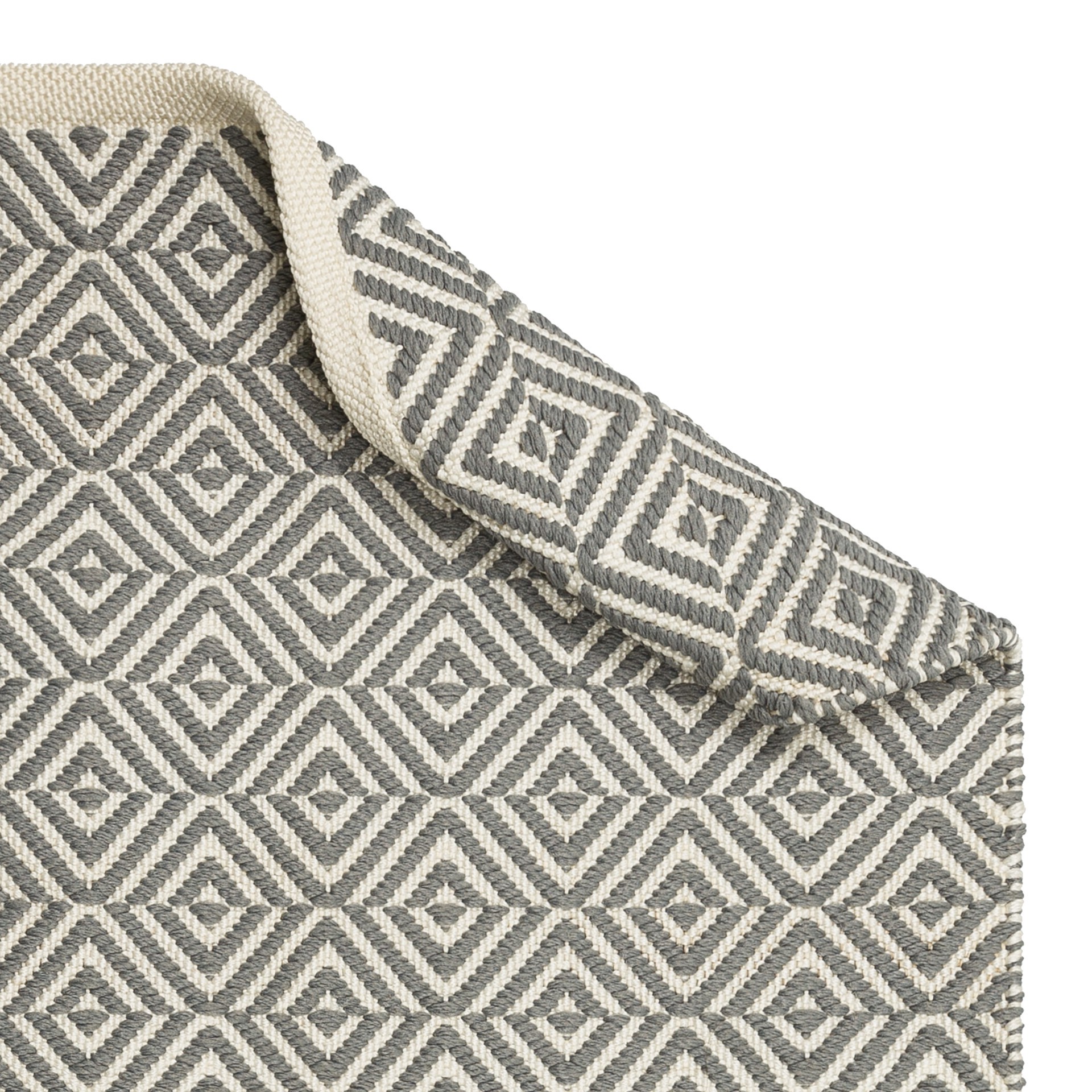 slide 2 of 6, Style Selections Aztec 2 x 3 (ft) Polypropylene Grey Rectangular Indoor Solid Area rug, 1 ct