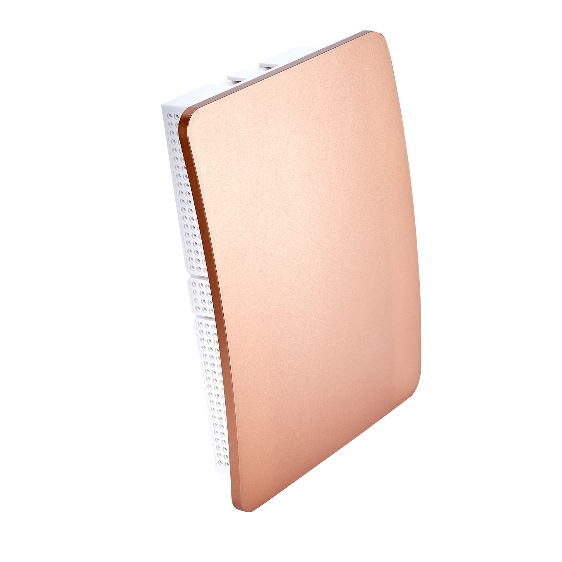 slide 3 of 6, Style Selections White with Copper or White interchangeable face plates Wired or wireless Doorbell Chime, 1 ct