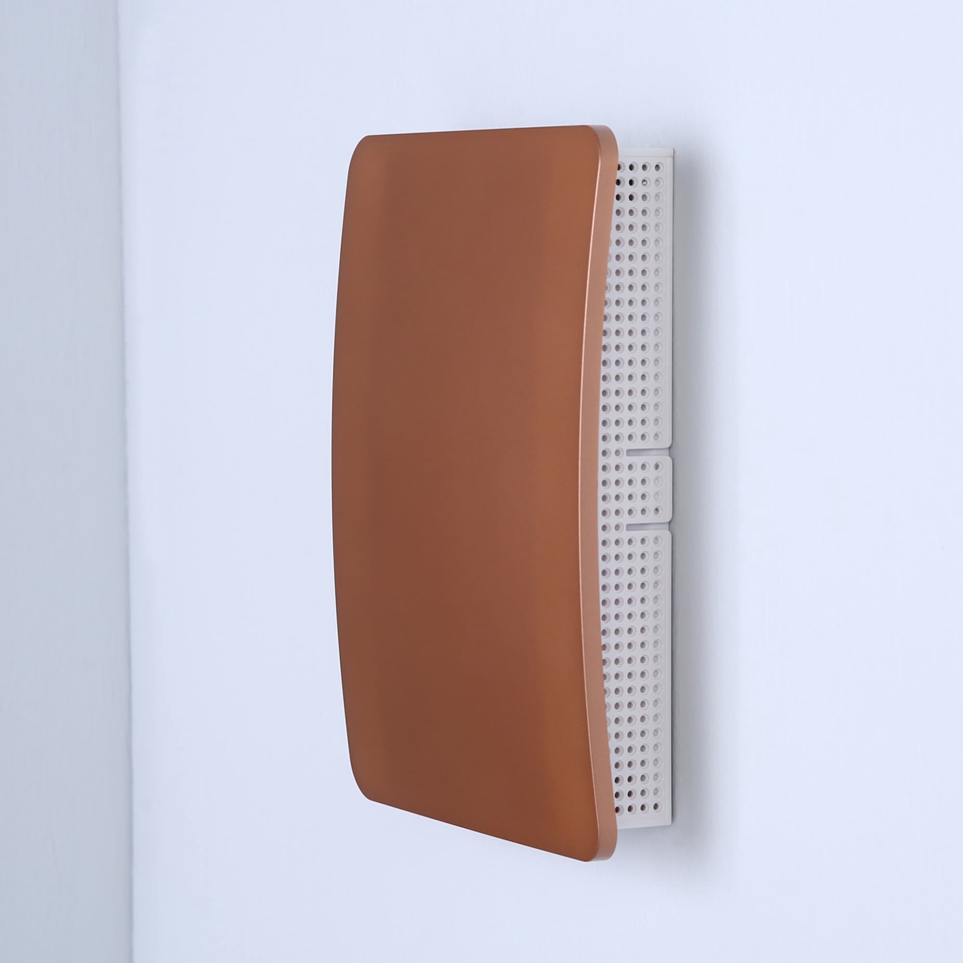slide 6 of 6, Style Selections White with Copper or White interchangeable face plates Wired or wireless Doorbell Chime, 1 ct
