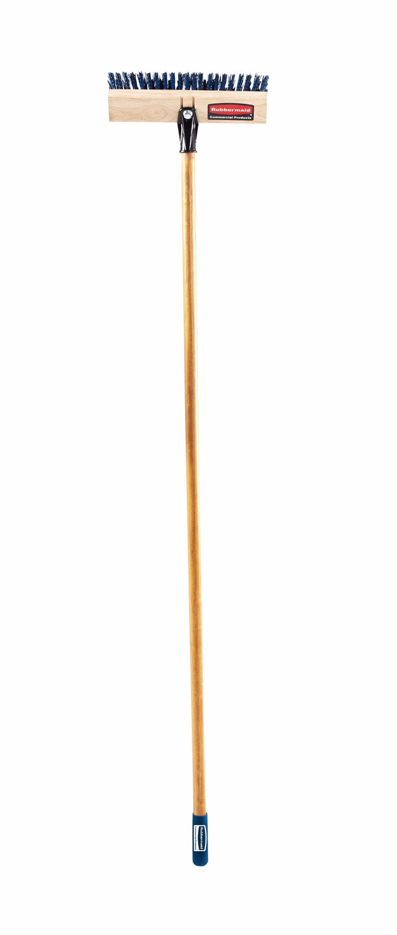 slide 2 of 2, Rubbermaid Commercial Products 12-in Poly fiber Stiff Deck Brush, 1 ct