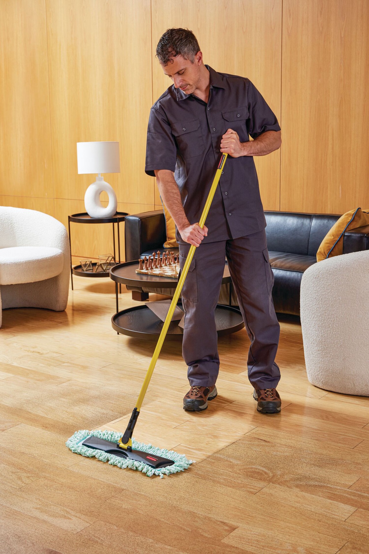 slide 6 of 6, Rubbermaid Commercial Products Microfiber Dust Mop, 1 ct