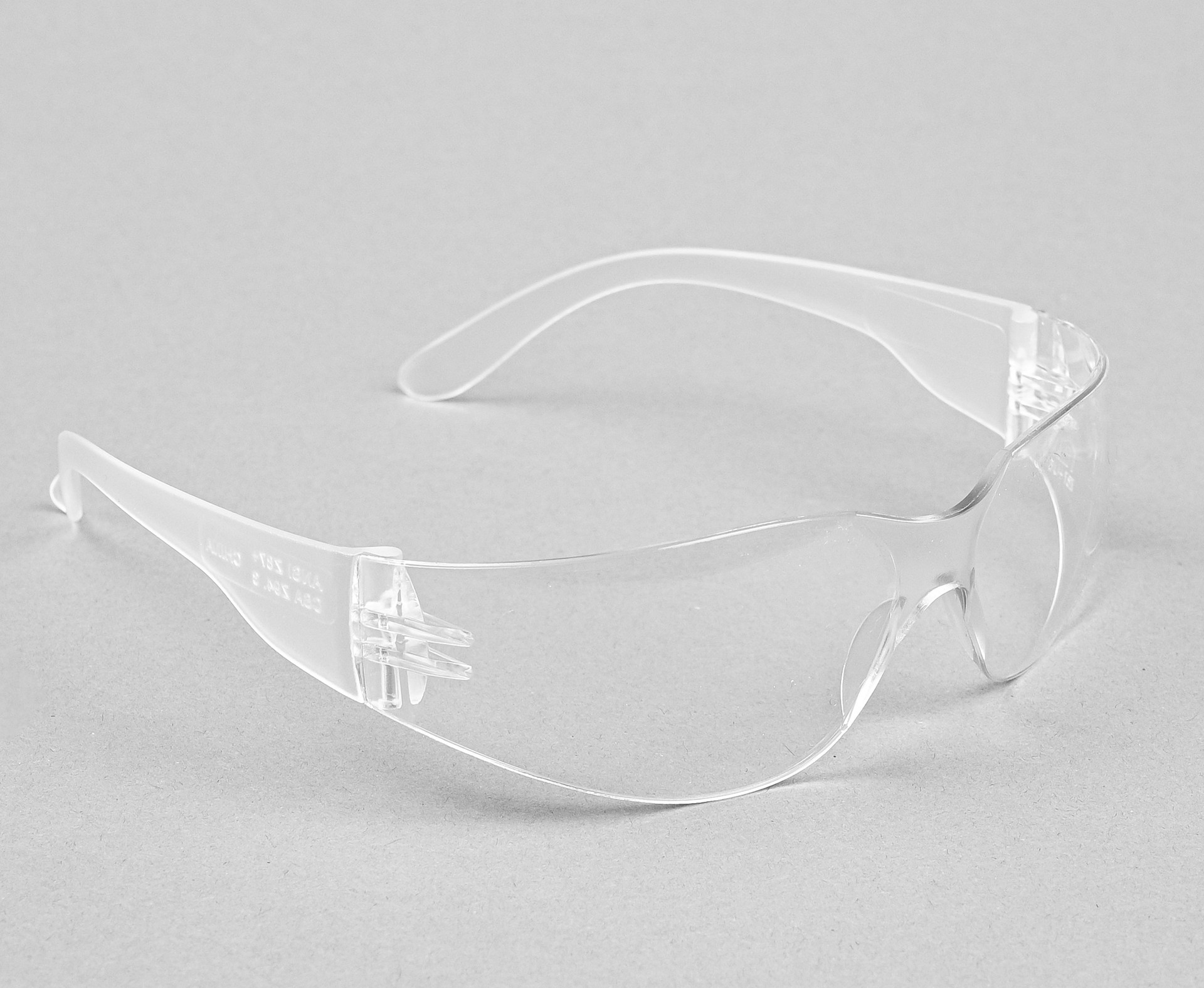 slide 2 of 6, Project Source 6 Pack Clear Anti-scratch Plastic Safety Glasses, 1 ct