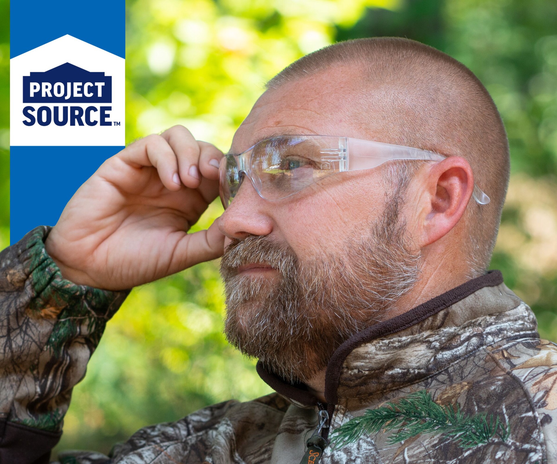 slide 3 of 6, Project Source 6 Pack Clear Anti-scratch Plastic Safety Glasses, 1 ct
