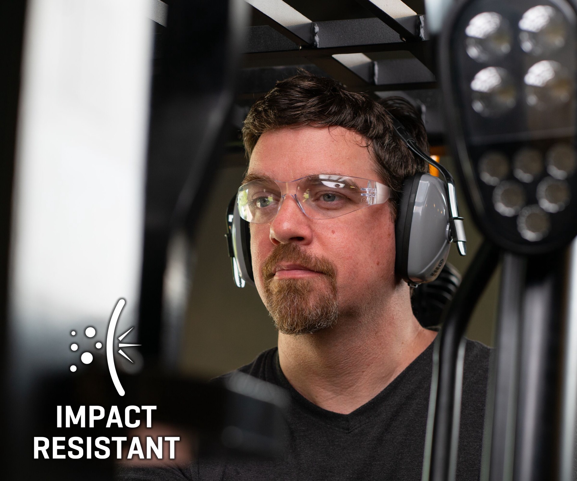 slide 6 of 6, Project Source 6 Pack Clear Anti-scratch Plastic Safety Glasses, 1 ct