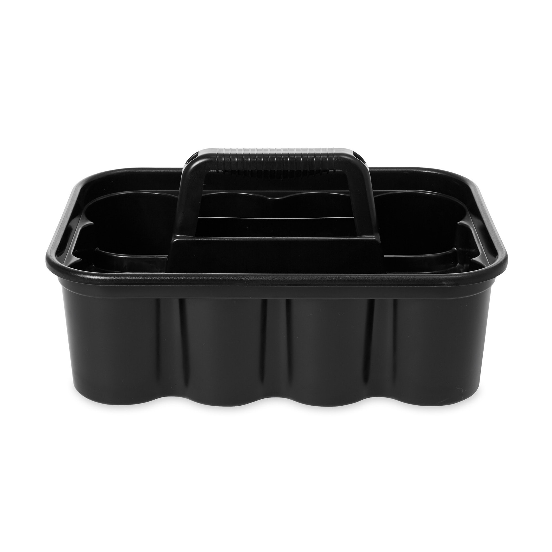 slide 3 of 5, Rubbermaid Commercial Products 2 -Compartment Plastic Cleaning Caddy, 1 ct
