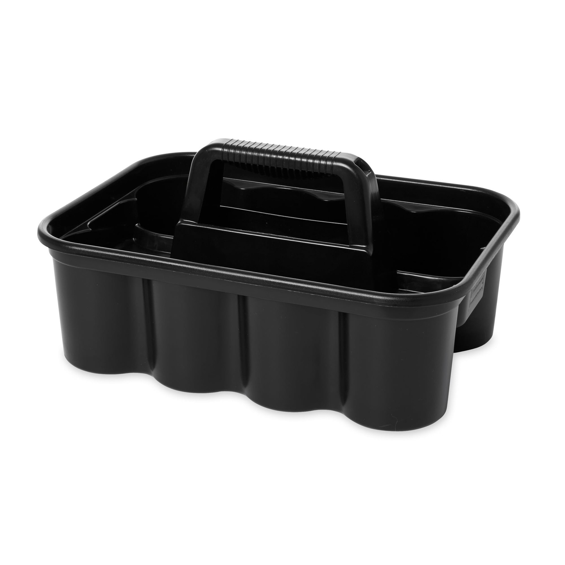 slide 5 of 5, Rubbermaid Commercial Products 2 -Compartment Plastic Cleaning Caddy, 1 ct