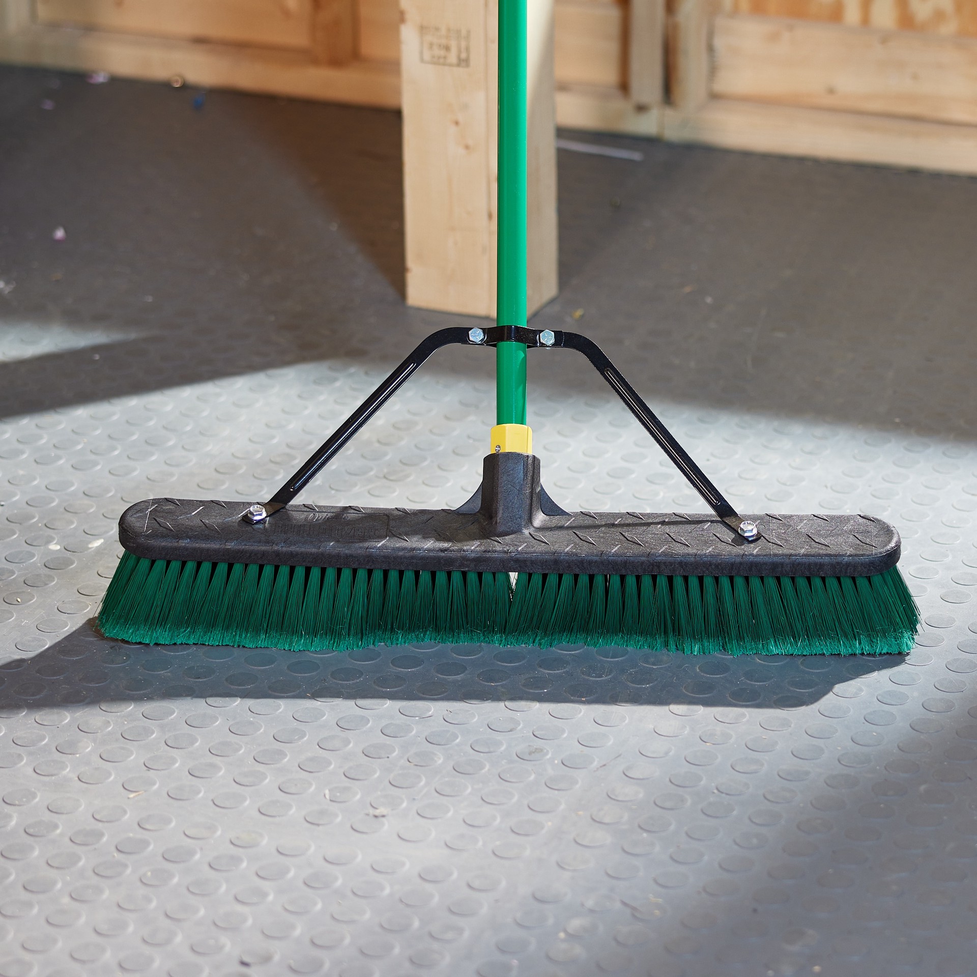 slide 6 of 6, Quickie Bulldozer 24-in Poly fiber Multi-surface All-purpose Push Broom, 1 ct