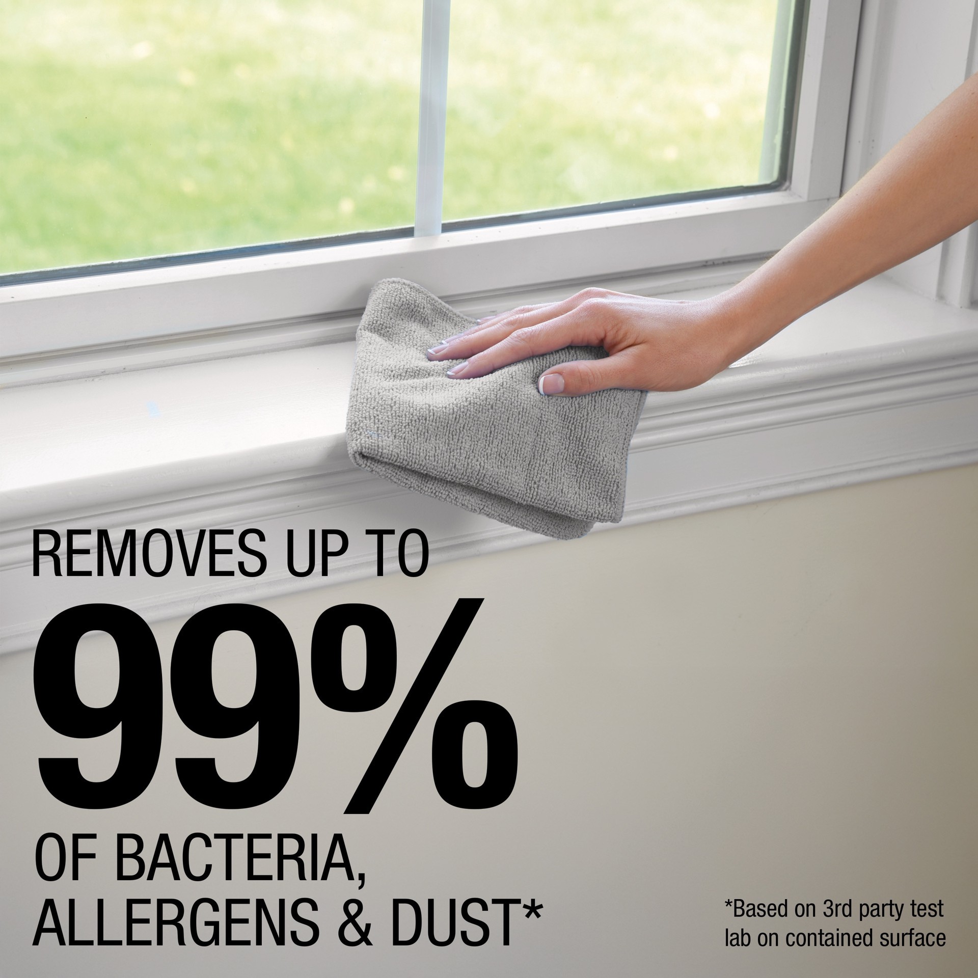 slide 2 of 6, Rubbermaid 24 -Pack Microfiber Cloth, 1 ct