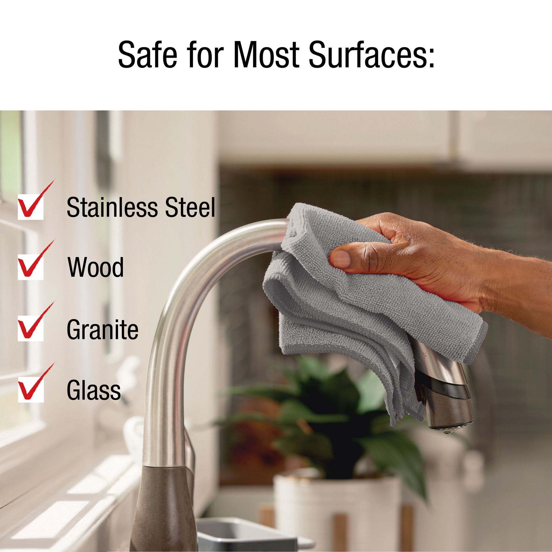 slide 4 of 6, Rubbermaid 24 -Pack Microfiber Cloth, 1 ct