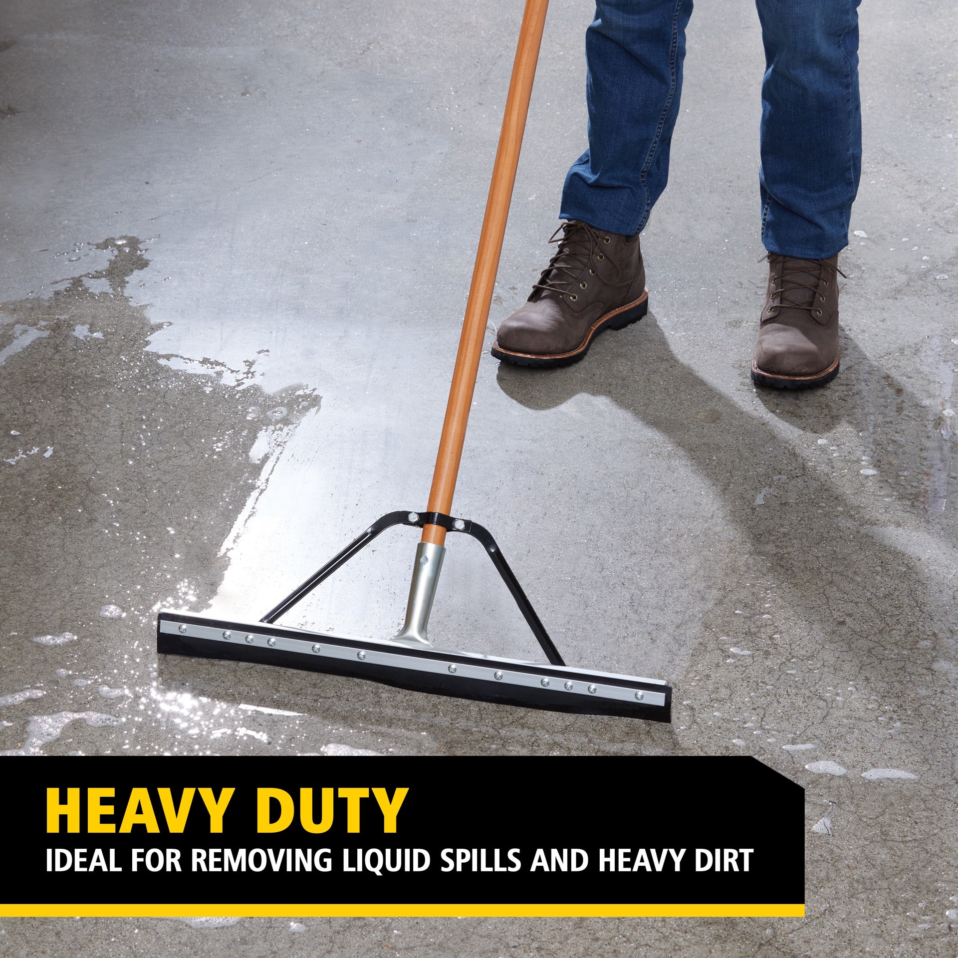 slide 3 of 4, Rubbermaid Commercial Products Rubber Floor Squeegee, 1 ct