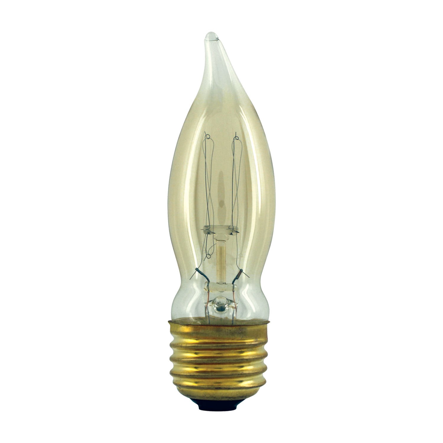 slide 3 of 4, GE 40 -Watt EQ CAM Warm candlelight Medium base (E-26) Dimmable Incandescent Decorative Light Bulb 2 -Pack, 1 ct