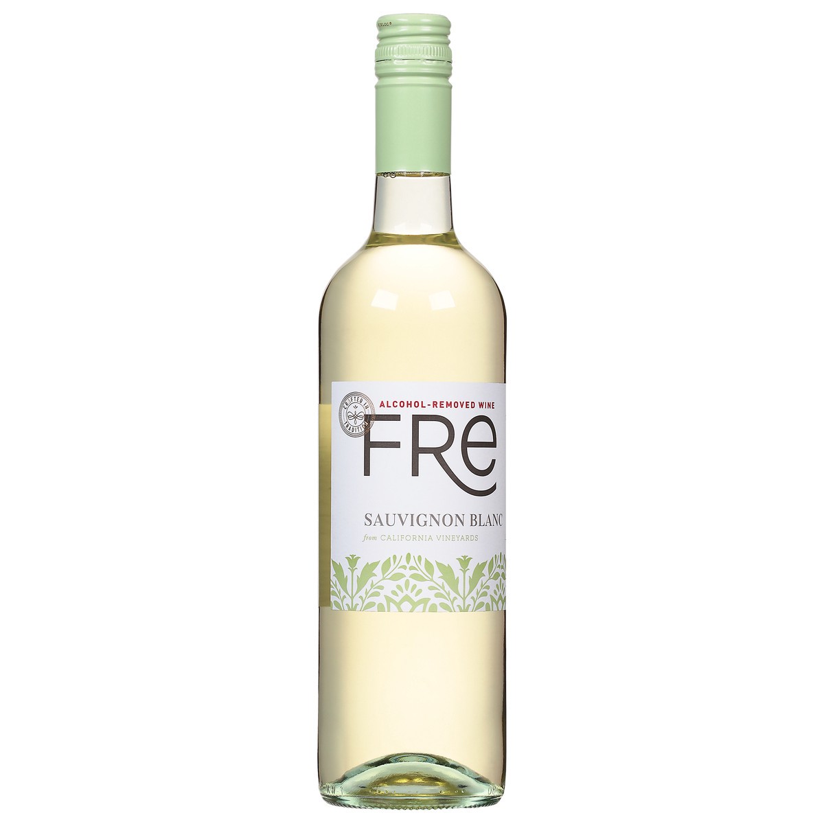 slide 2 of 5, FRE Sauvignon Blanc White Wine, Alcohol-Removed, 750mL Wine Bottle, 750 mL