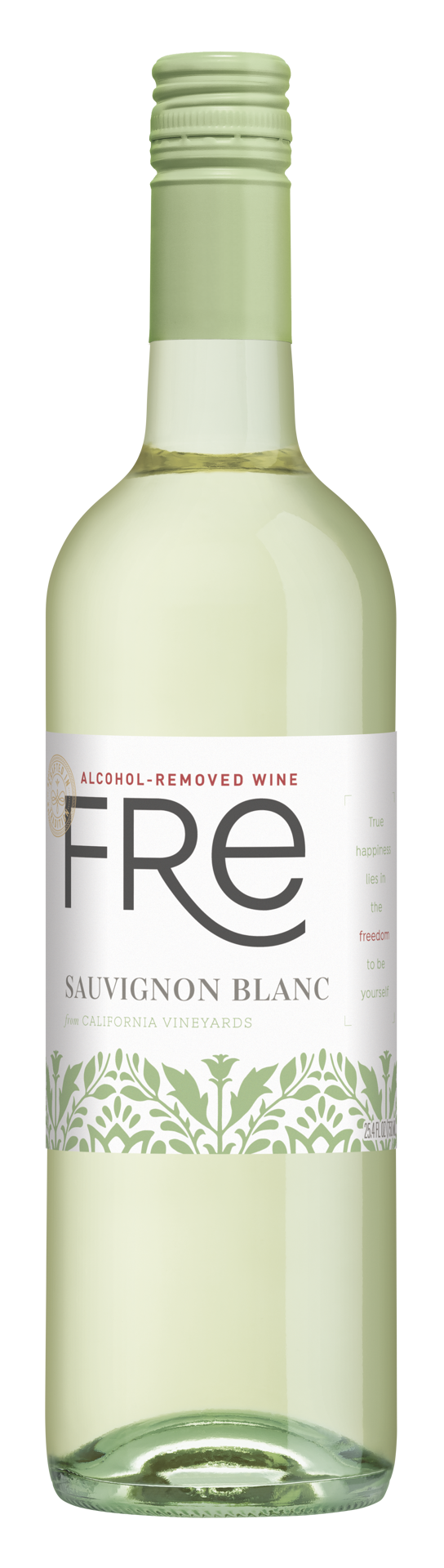 slide 1 of 5, FRE Sauvignon Blanc White Wine, Alcohol-Removed, 750mL Wine Bottle, 750 mL