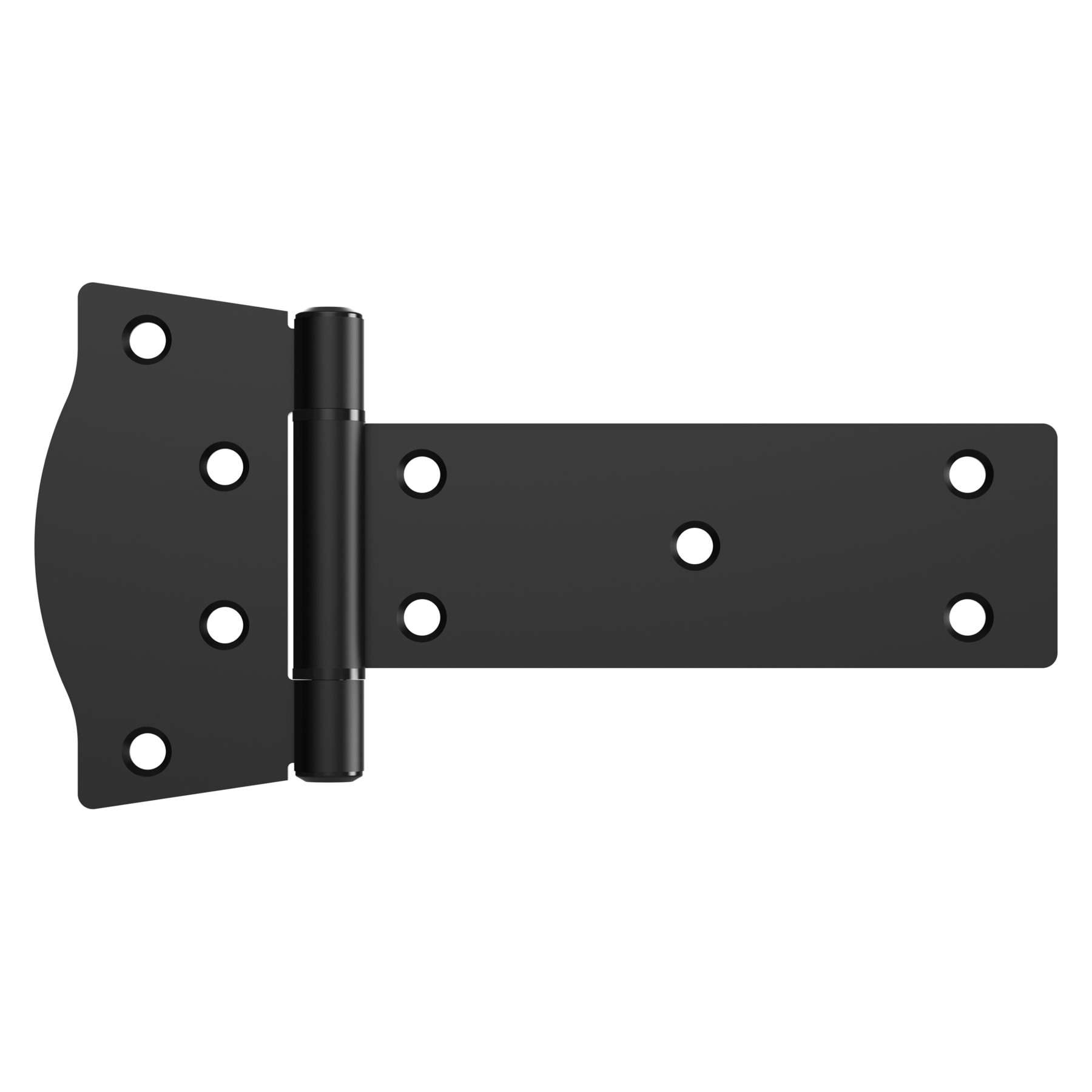 slide 2 of 6, National Hardware 2 -Pack 6-in Black Gate hinge, 1 ct