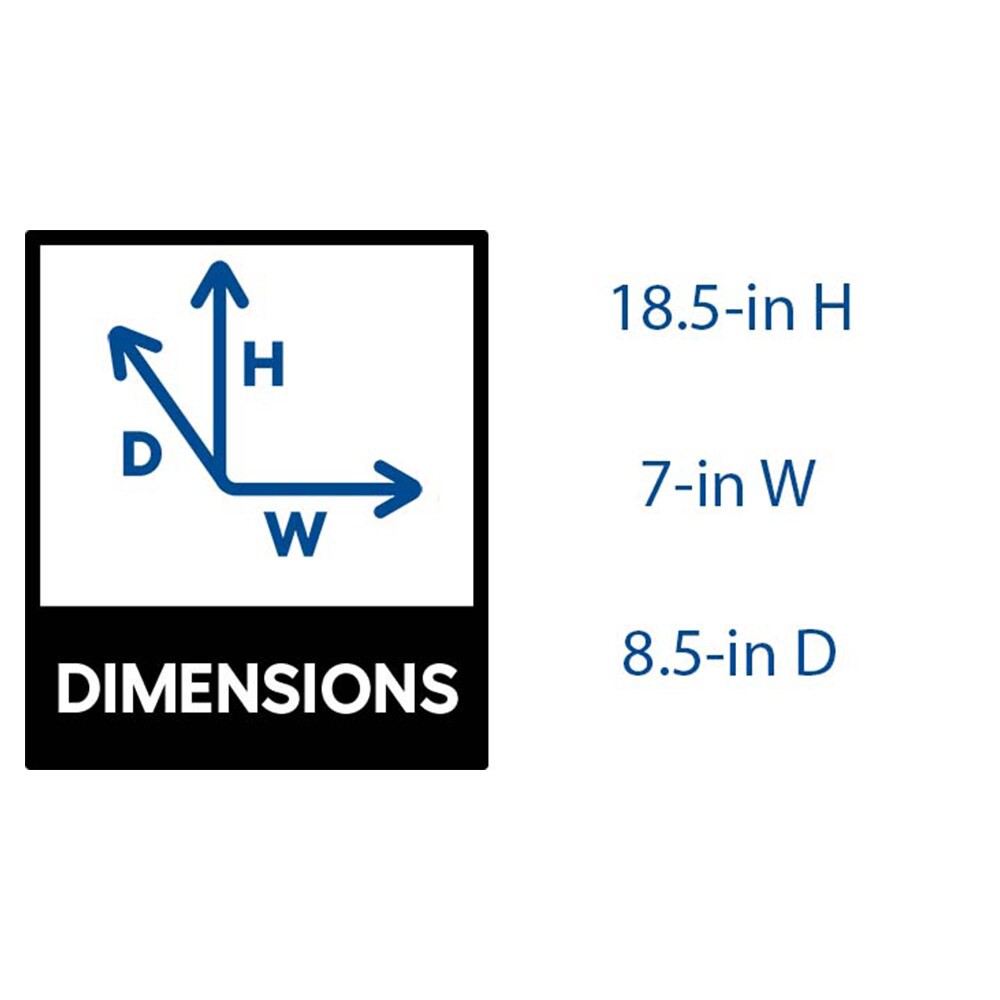 slide 5 of 6, allen + roth Alexandria 1 -Light 17.5-in H White Hardwired Motion Sensor Outdoor Wall Light, 1 ct