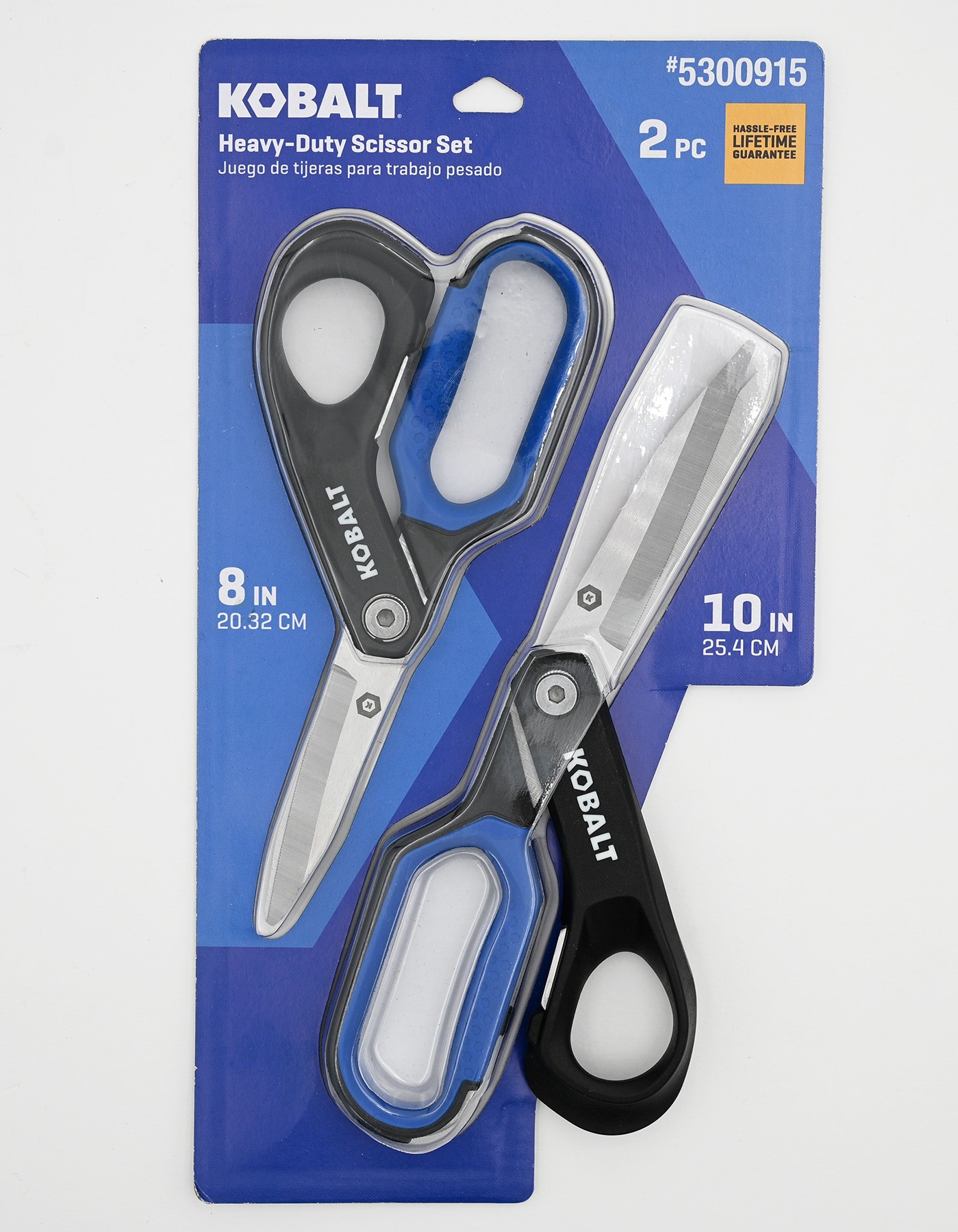 slide 2 of 6, Kobalt Stainless steel 2pc Heavy-Duty Scissors, 1 ct