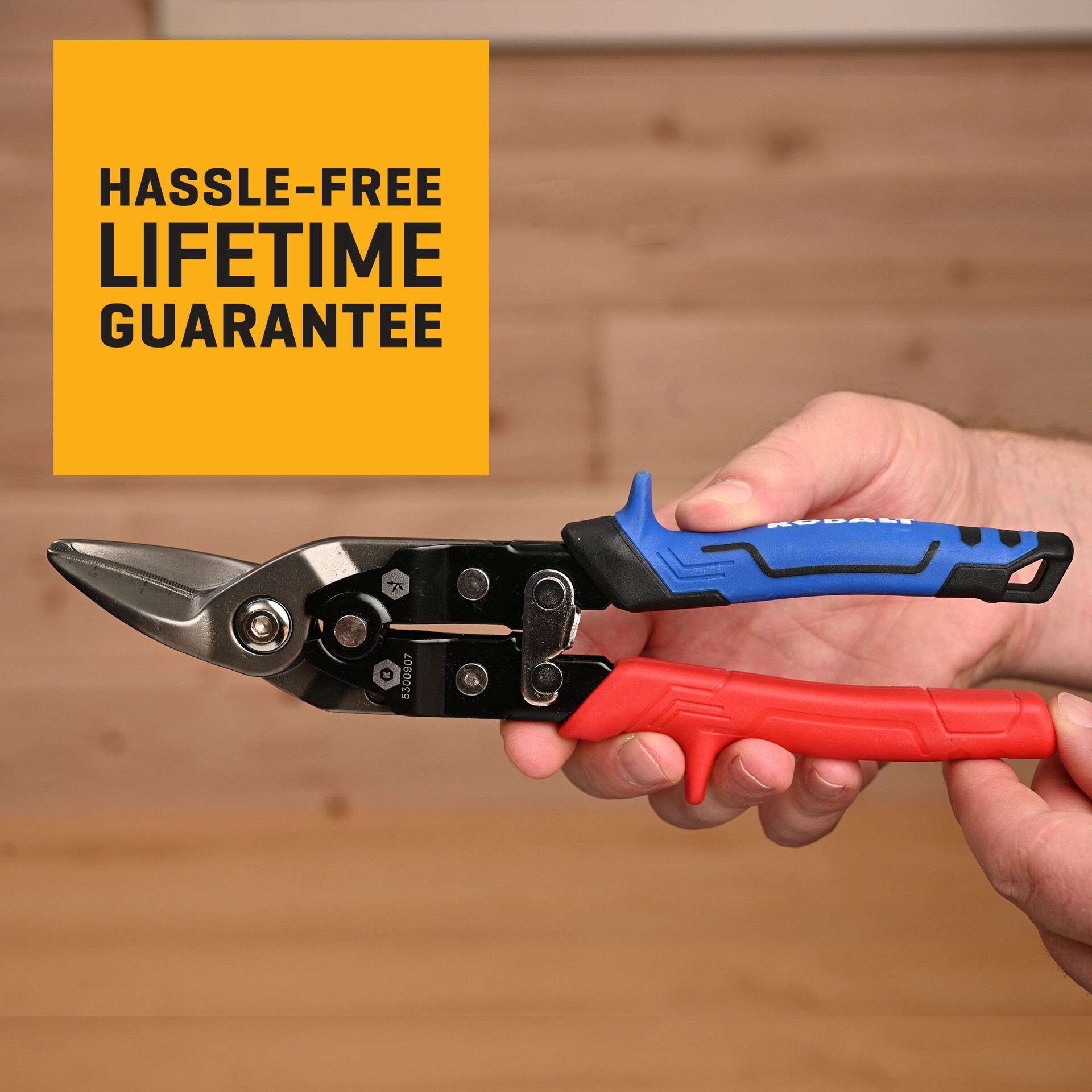 slide 3 of 6, Kobalt 60Crv Left cut Snips, 1 ct