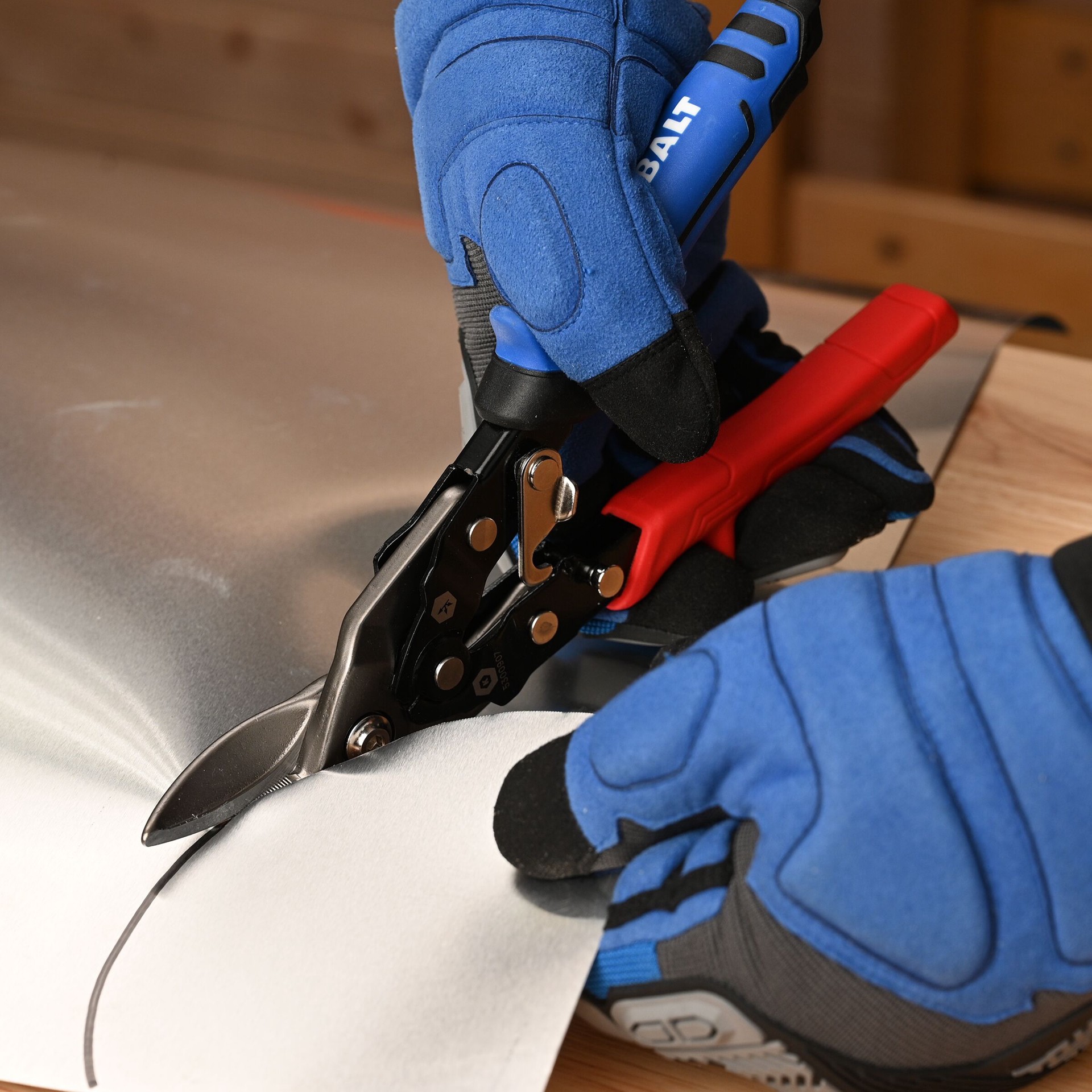 slide 5 of 6, Kobalt 60Crv Left cut Snips, 1 ct