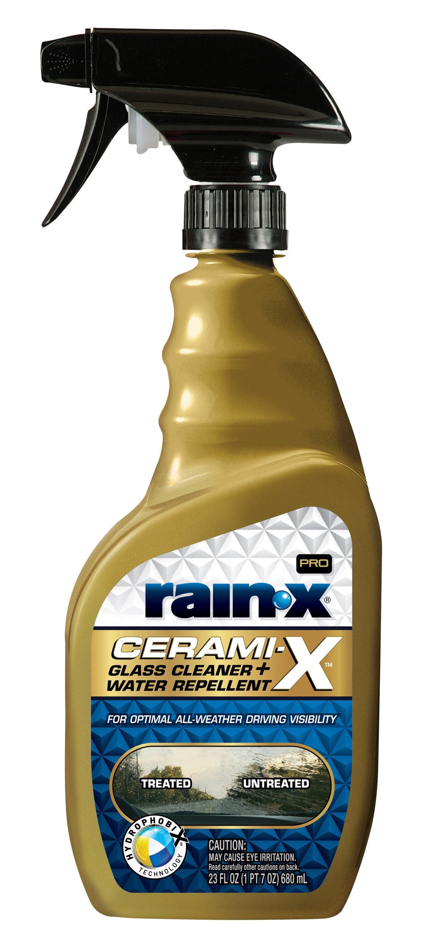 slide 1 of 6, Rain-X 2-in-1 23 -oz Pump spray Glass Cleaner, 1 ct