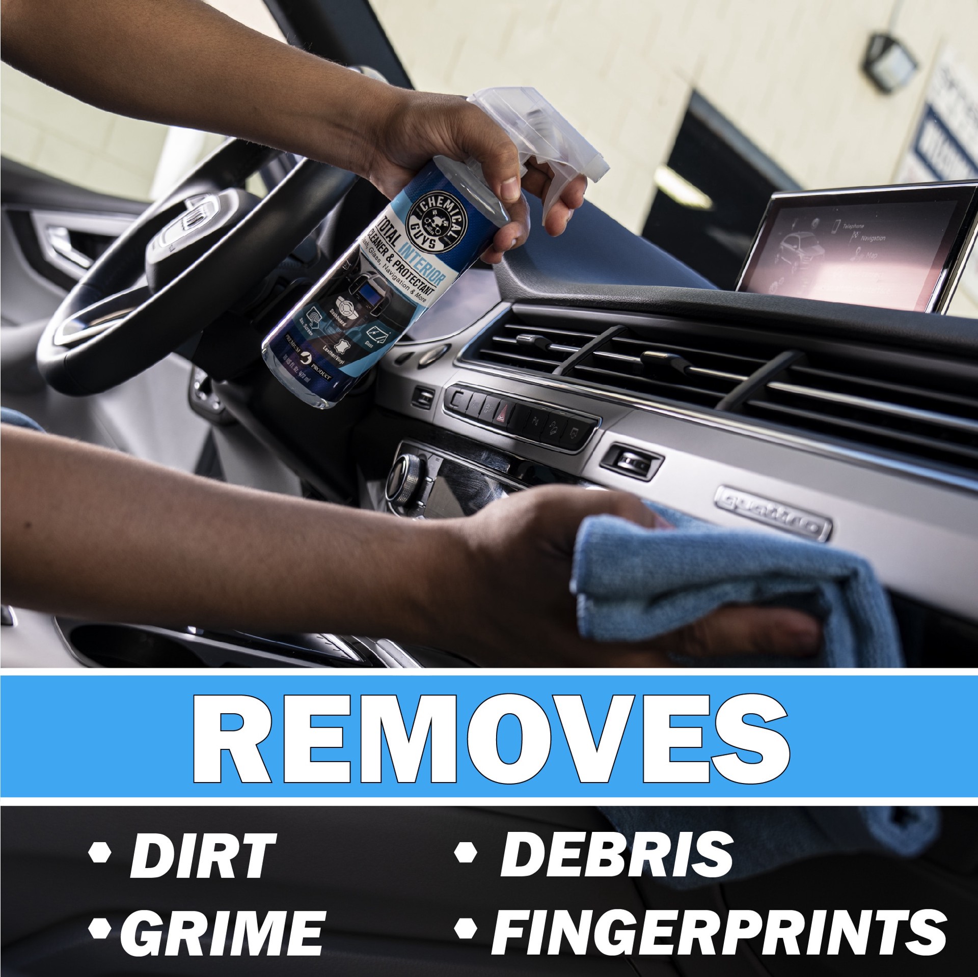 slide 6 of 6, Chemical Guys Deluxe Car Detailing Kit 1 -Count Liquid Car Exterior Cleaner, 1 ct