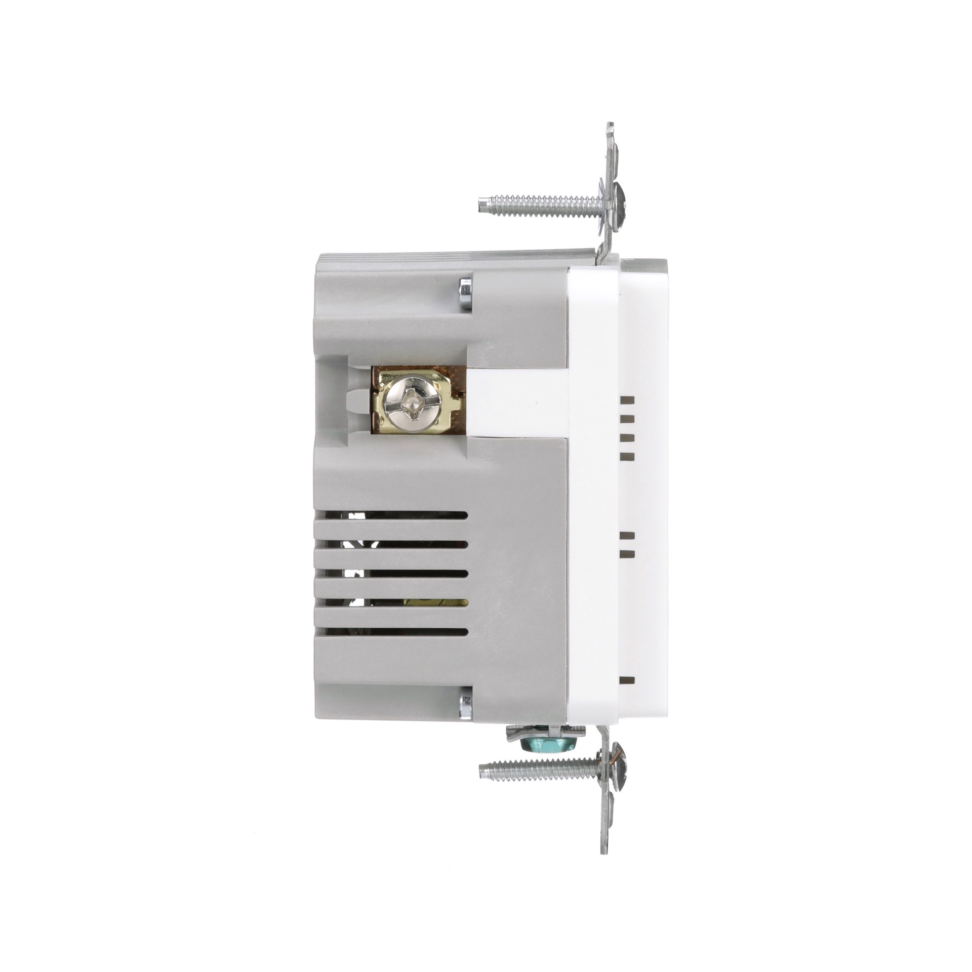 slide 5 of 6, Eaton 15 -Amp 125-volt Tamper Resistant Residential Decorator USB outlet Dual Type C , White, 1 ct