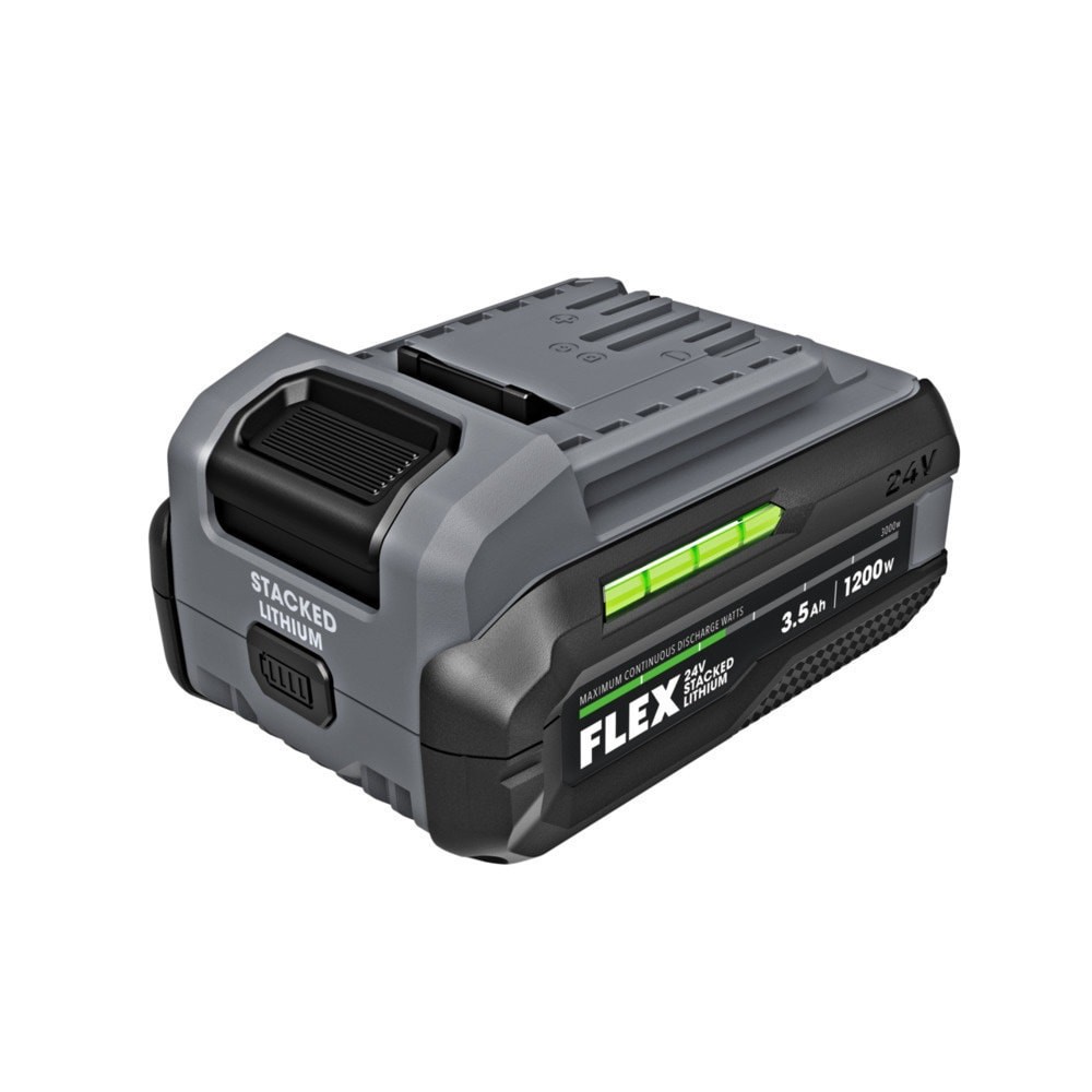 slide 2 of 6, FLEX STACKED LITHIUM Starter Kit 24 -Volt 1 -Pack Lithium-ion ( 3.5 Ah Battery and Charger ), 1 ct